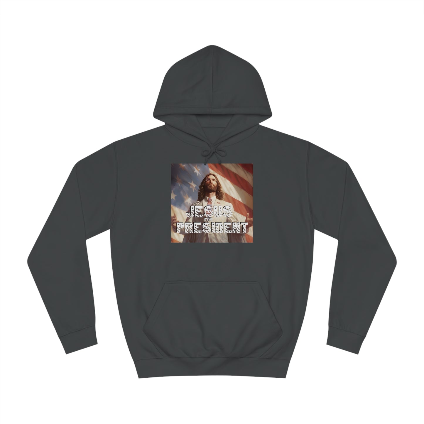 Jesus for President  Unisex College Hoodie