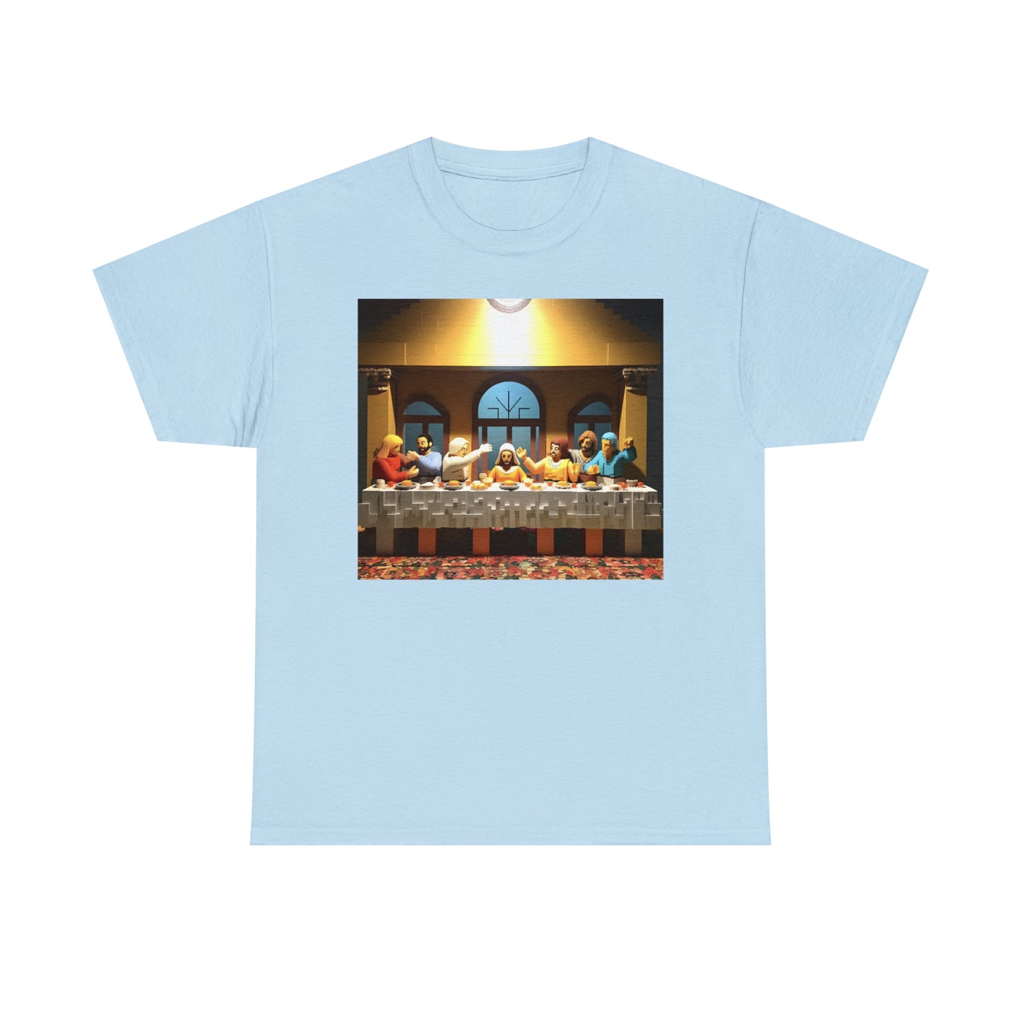 “The Last Supper” LEGO BOX SET -  Unisex Heavy Cotton Tee