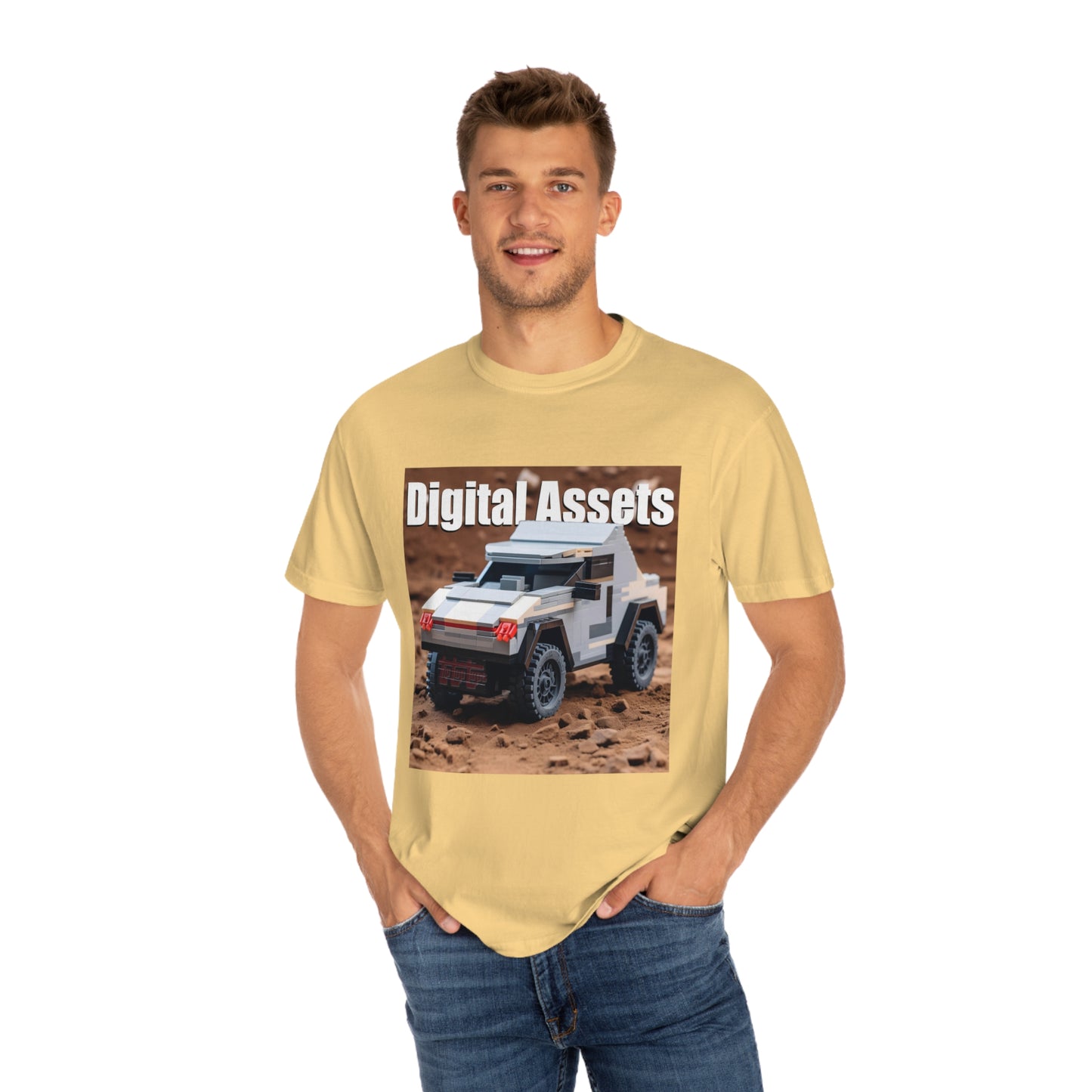 Digital Assets Unisex Garment-Dyed T-shirt