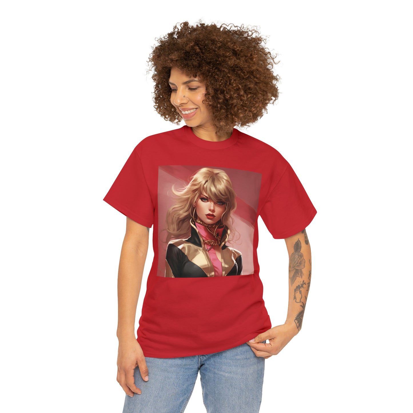 Anime Taylor Swift 4 - Unisex Heavy Cotton Tee