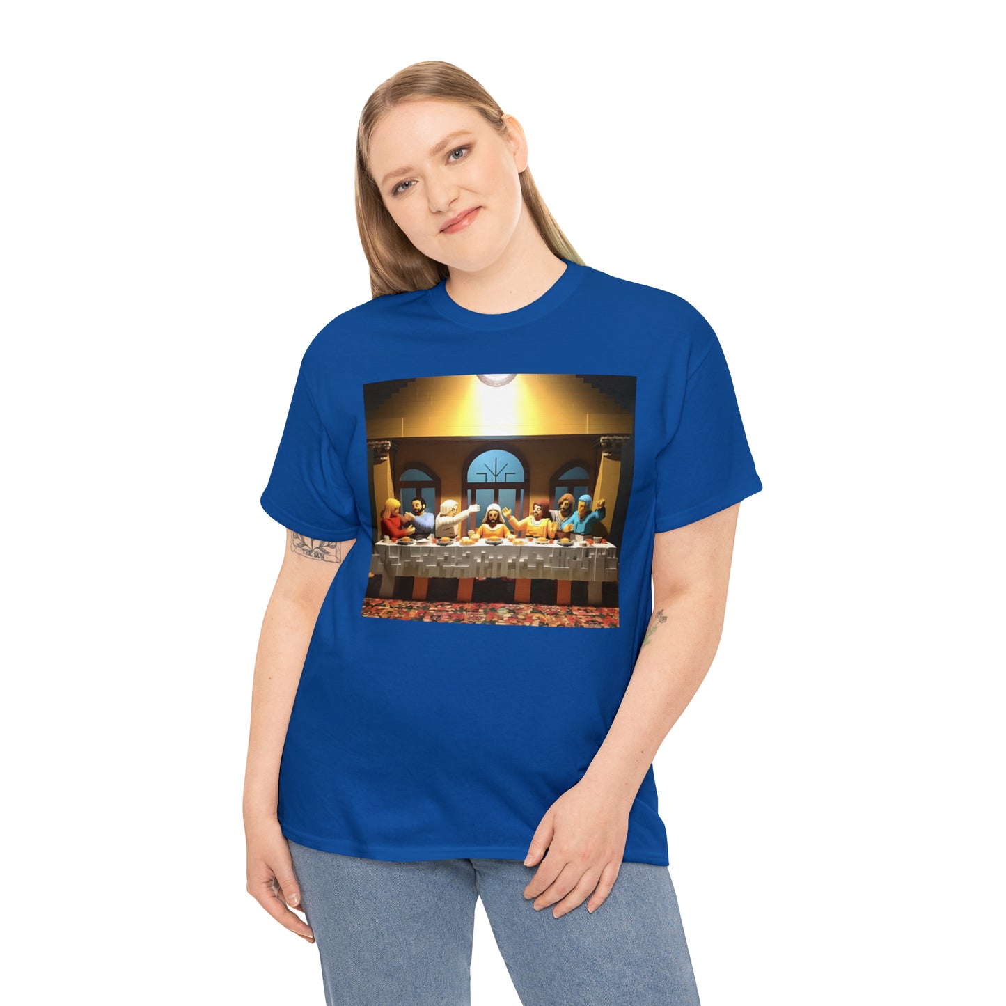 “The Last Supper” LEGO BOX SET -  Unisex Heavy Cotton Tee