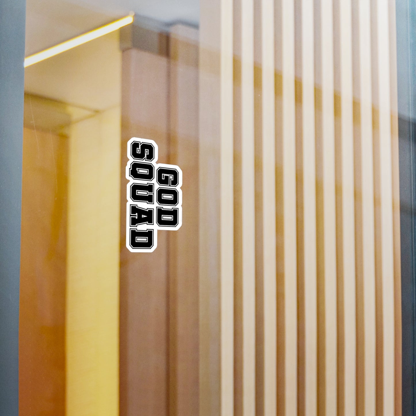 God Squad - Kiss-Cut Vinyl Decals