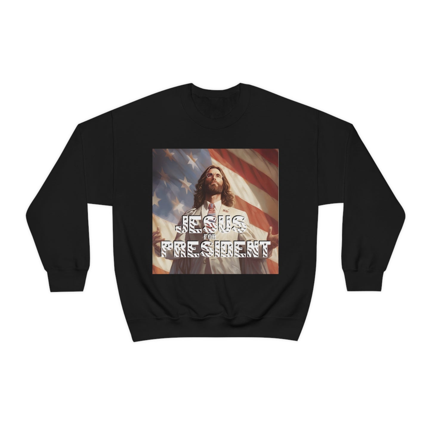 Jesus for President Unisex Heavy Blend™ Crewneck Sweatshirt