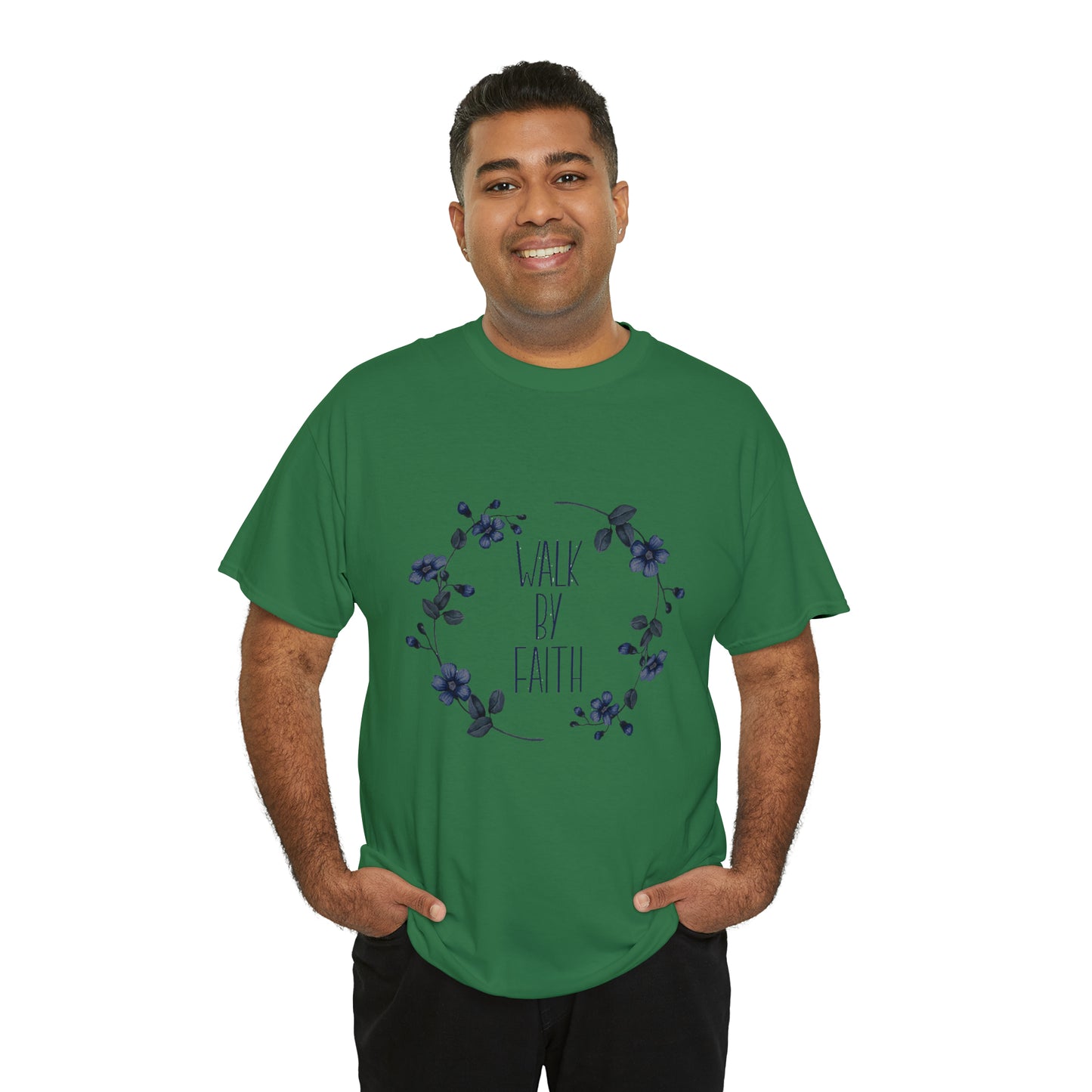 Walk by FAITH Unisex Heavy Cotton Tee