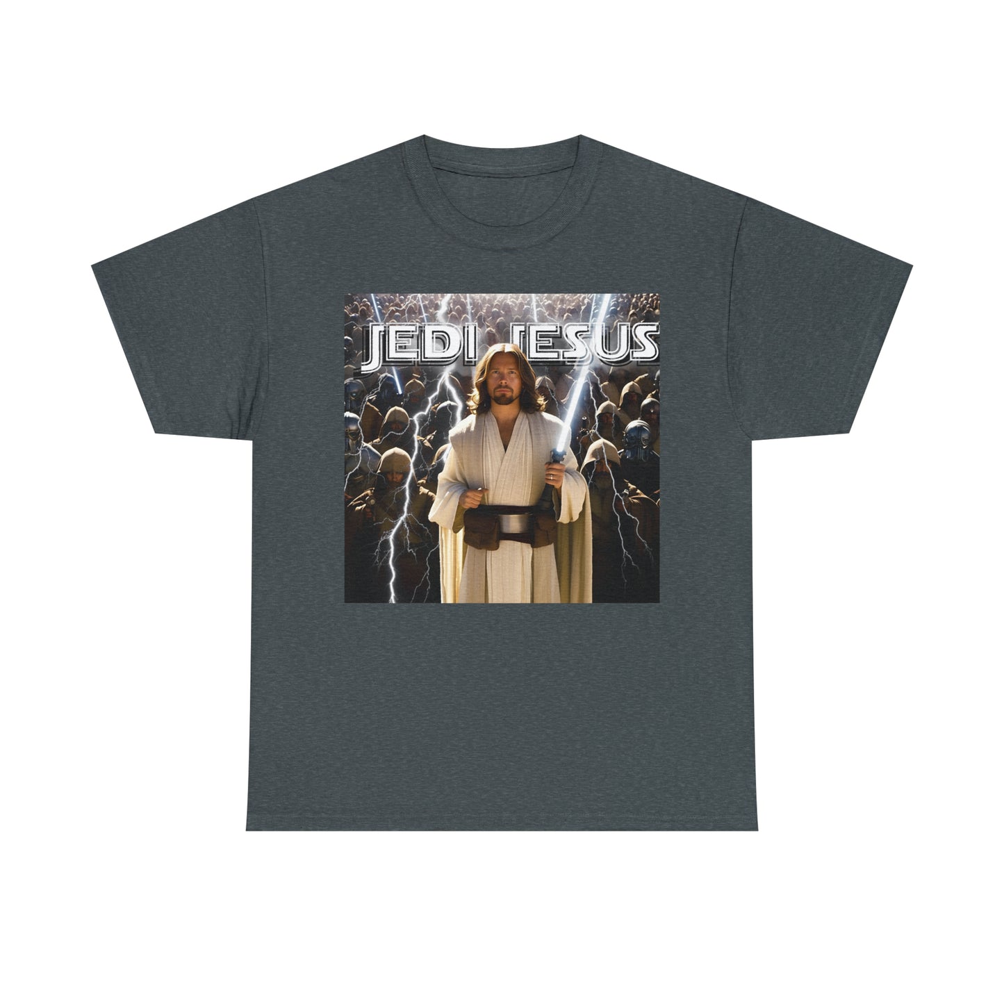 Jedi Jesus Unisex Heavy Cotton Tee