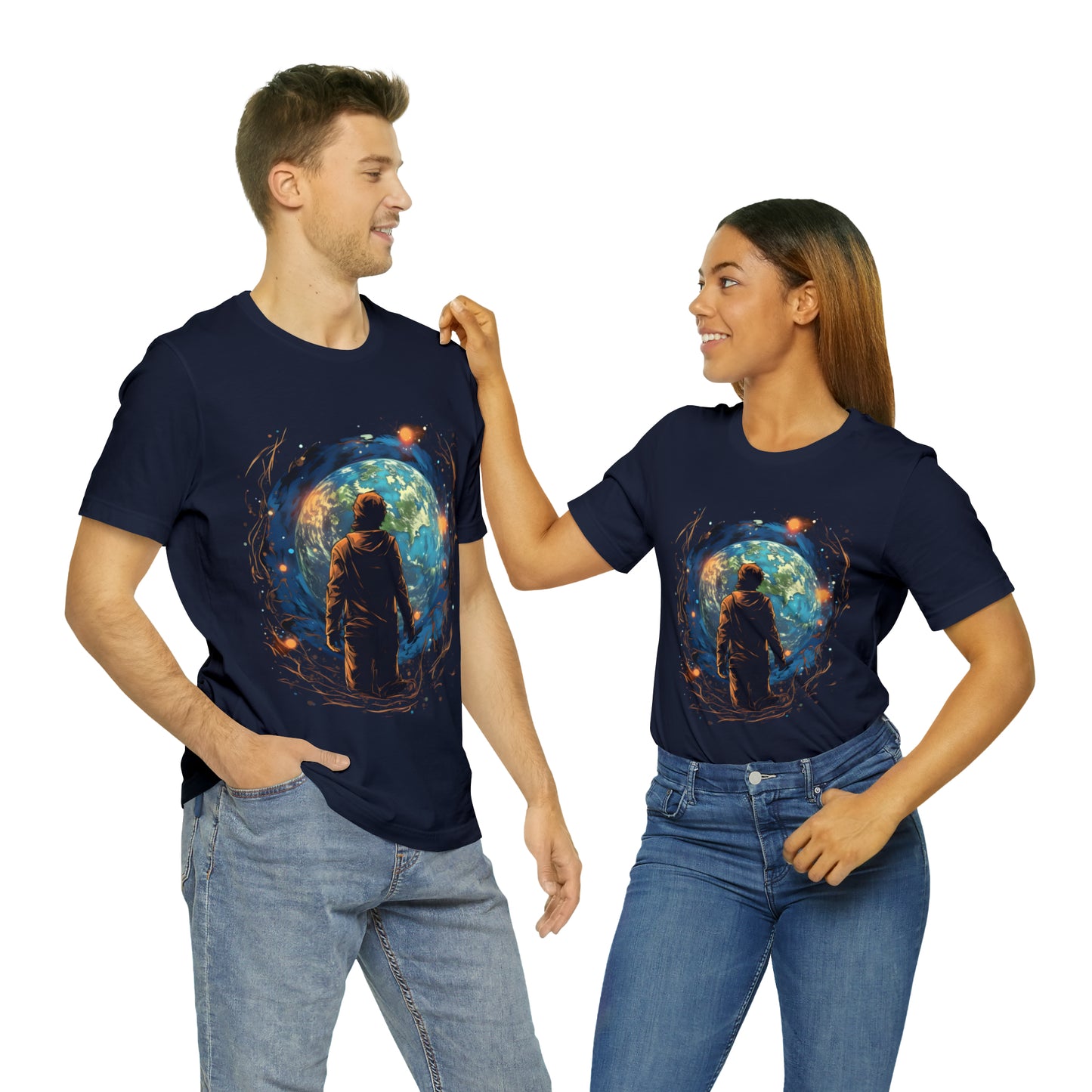 Jeremiah 29:11 “Whole World Ahead of You” Unisex Jersey Short Sleeve Tee