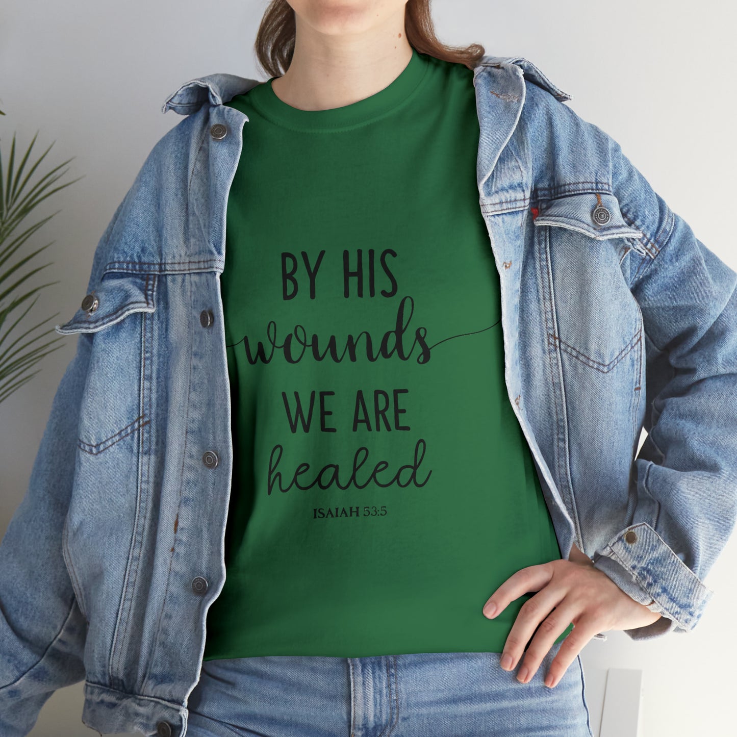 By HIS wounds we are healed - Isaiah - CR Celebrate Recovery Classic Logo - Ultra Cotton Long Sleeve Tee