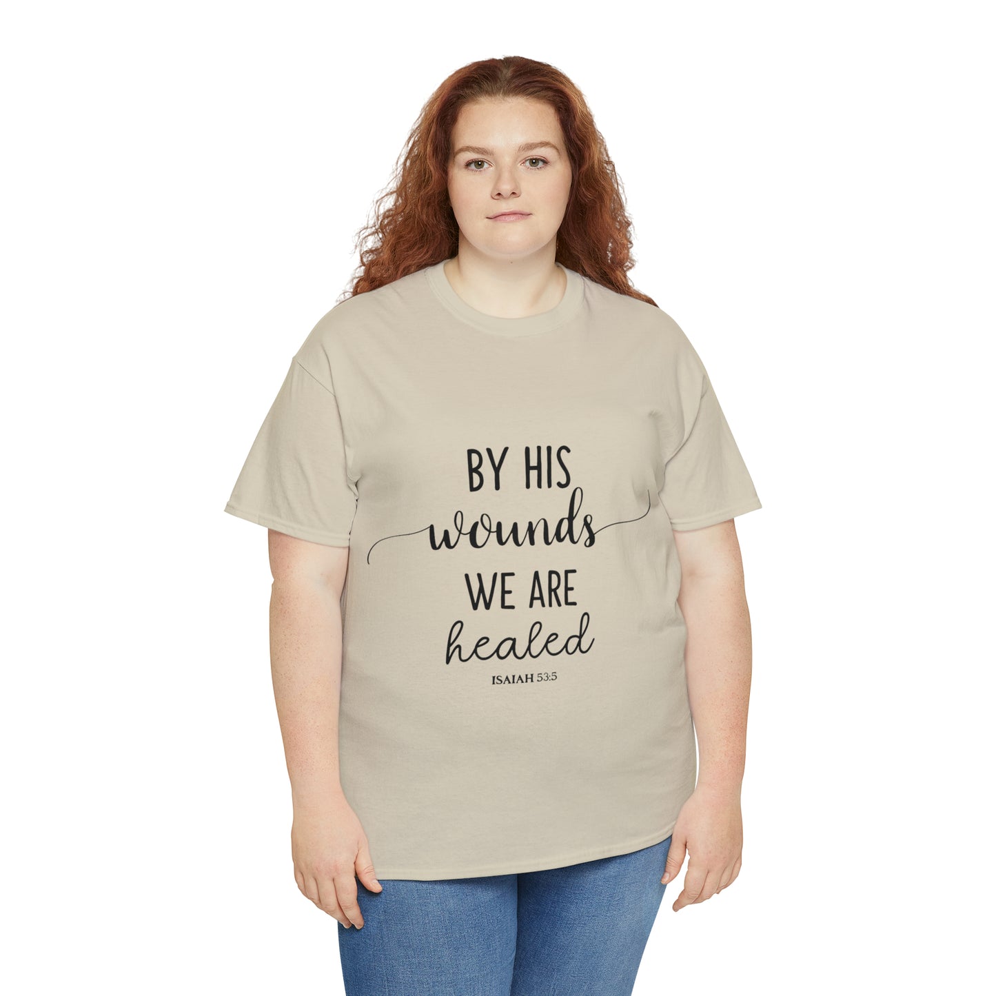 By HIS wounds we are healed - Isaiah - CR Celebrate Recovery Classic Logo - Ultra Cotton Long Sleeve Tee