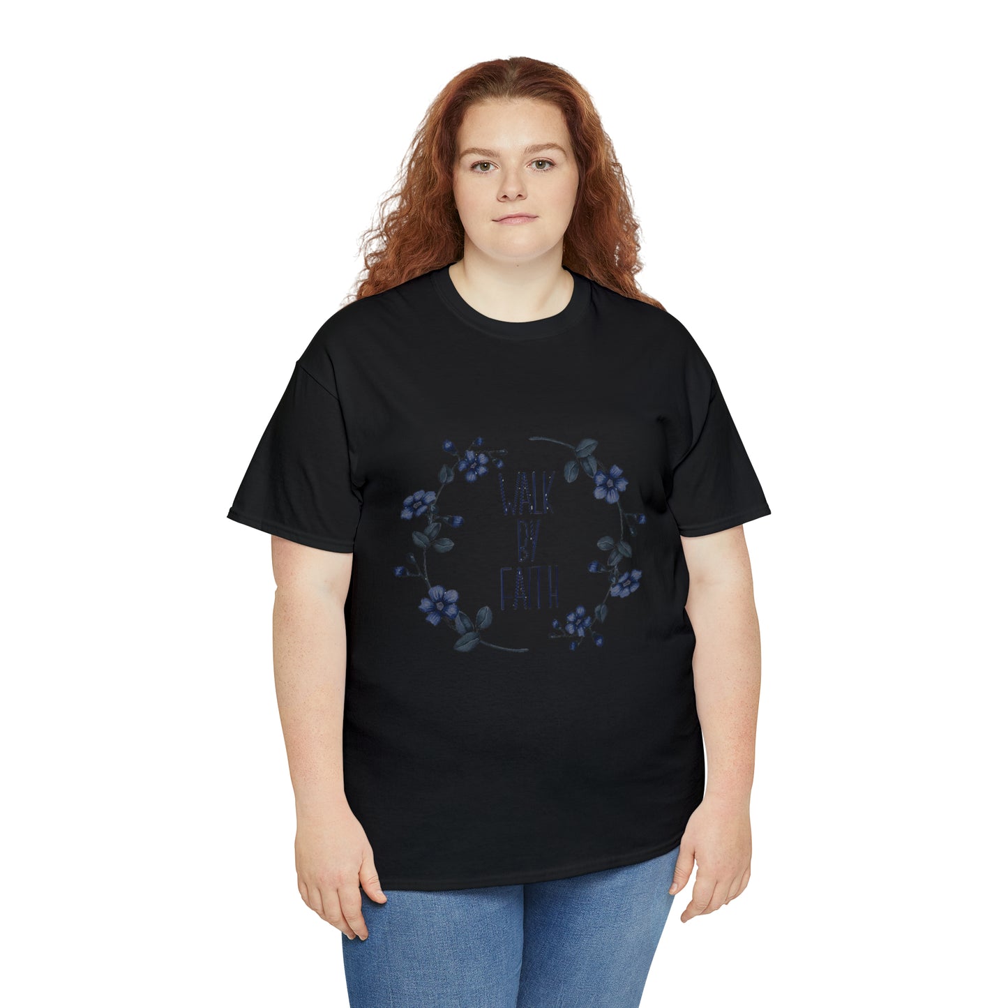 Walk by FAITH Unisex Heavy Cotton Tee