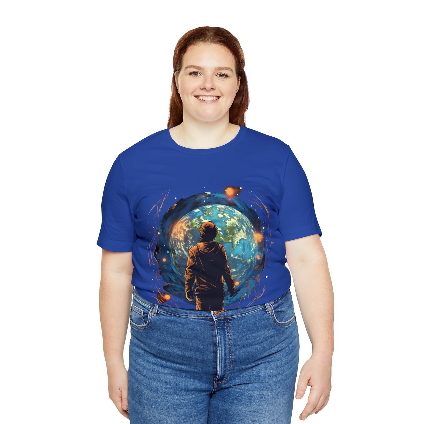 Jeremiah 29:11 “Whole World Ahead of You” Unisex Jersey Short Sleeve Tee
