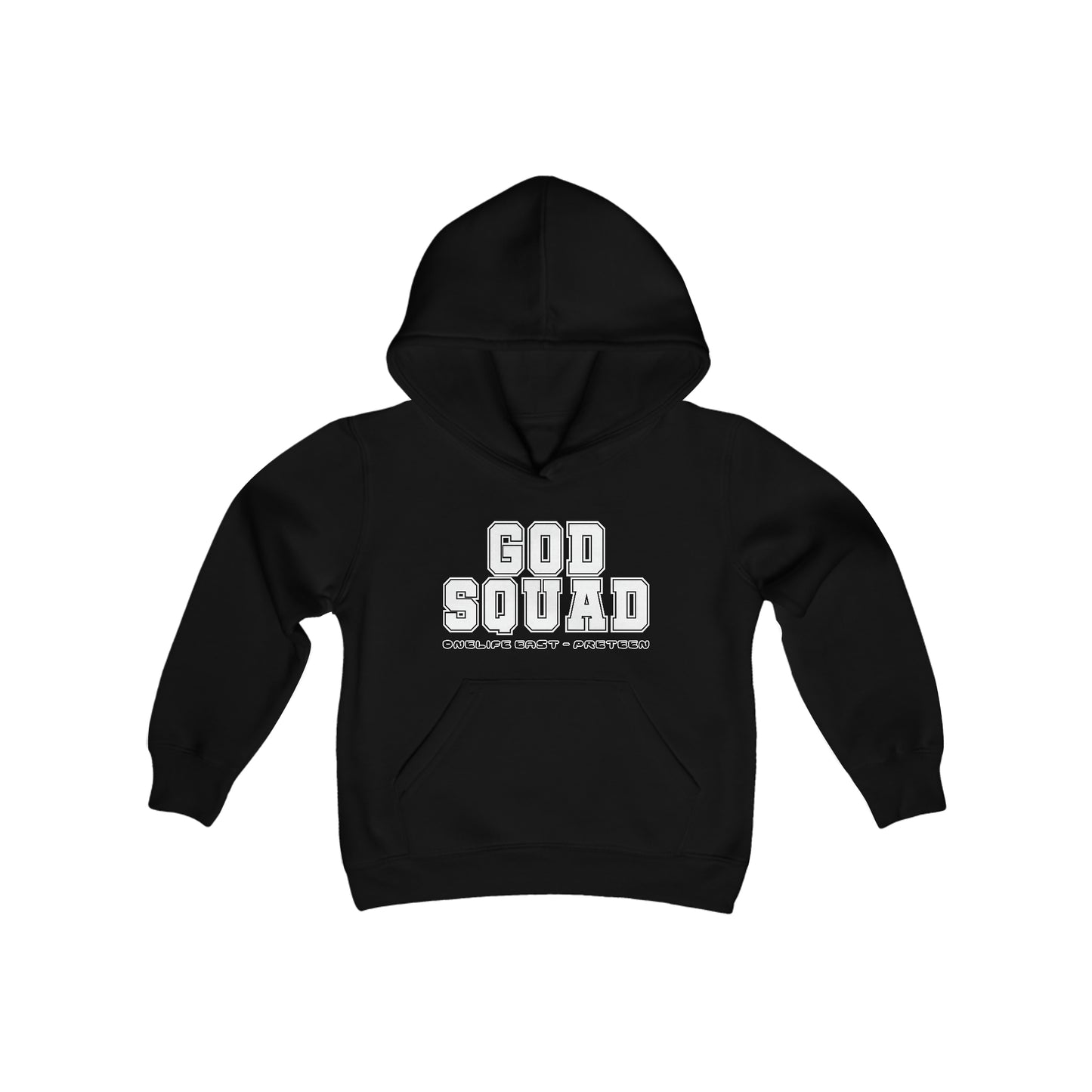 God Squad - Pre-Teen Room - Youth Heavy Blend Hooded Sweatshirt