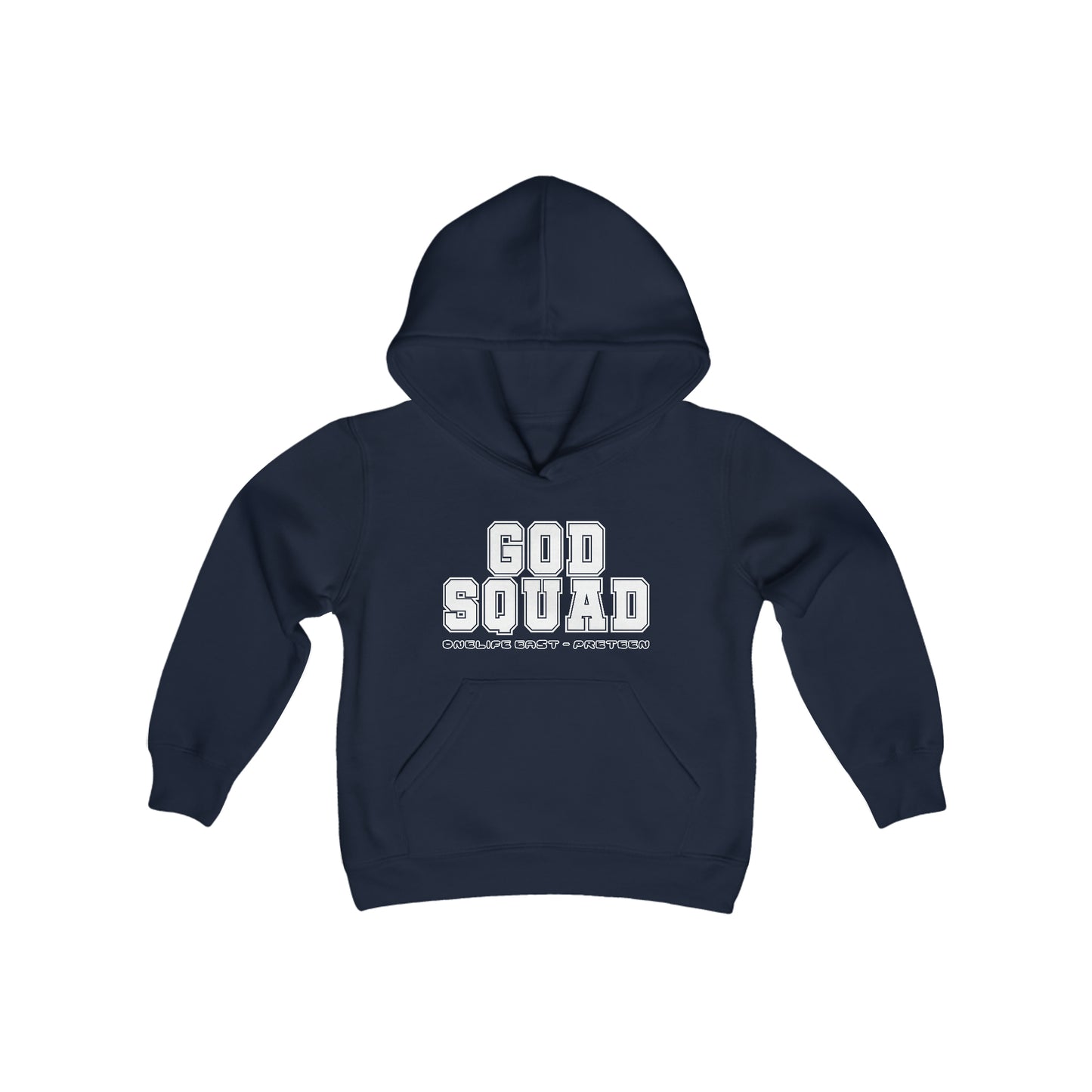 God Squad - Pre-Teen Room - Youth Heavy Blend Hooded Sweatshirt