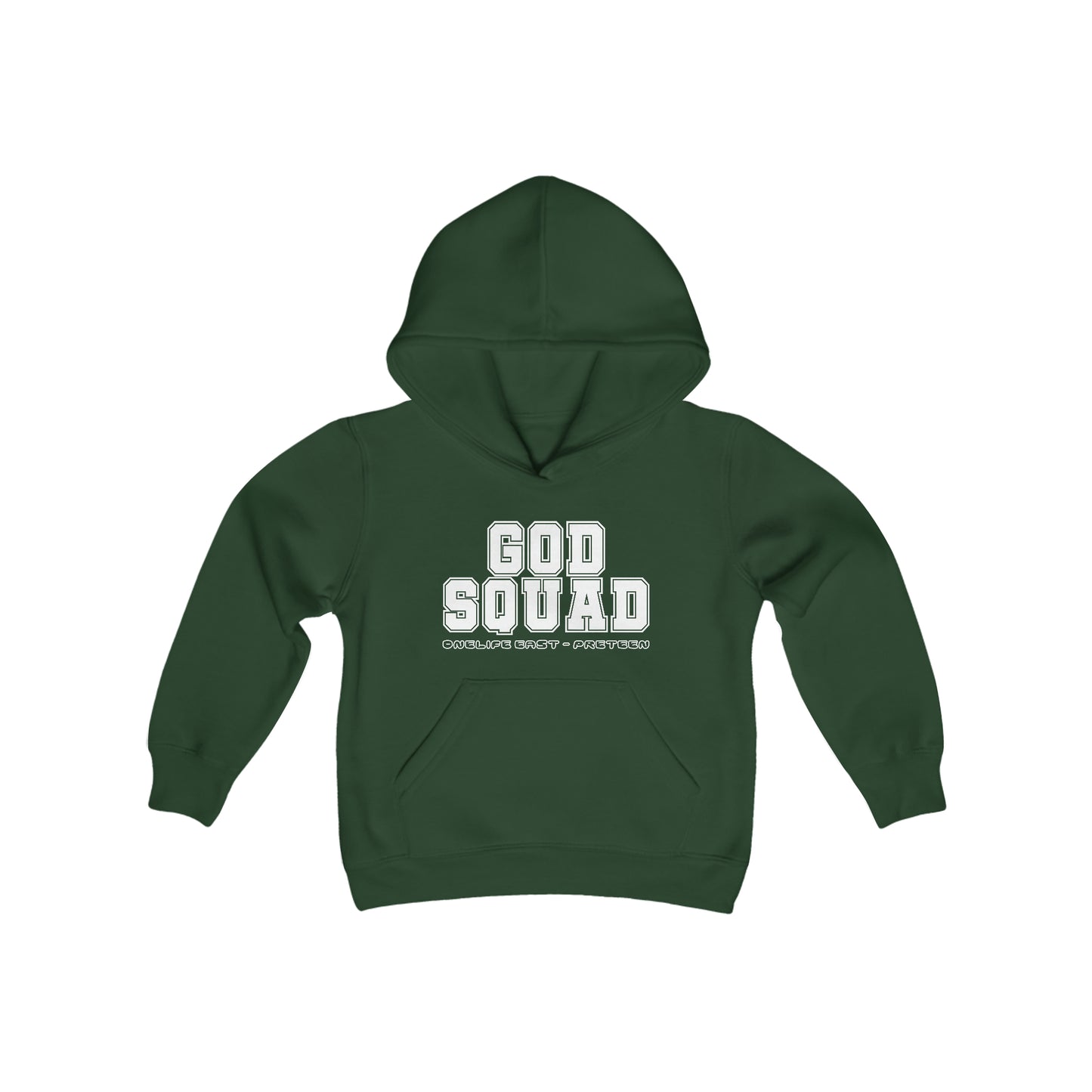 God Squad - Pre-Teen Room - Youth Heavy Blend Hooded Sweatshirt