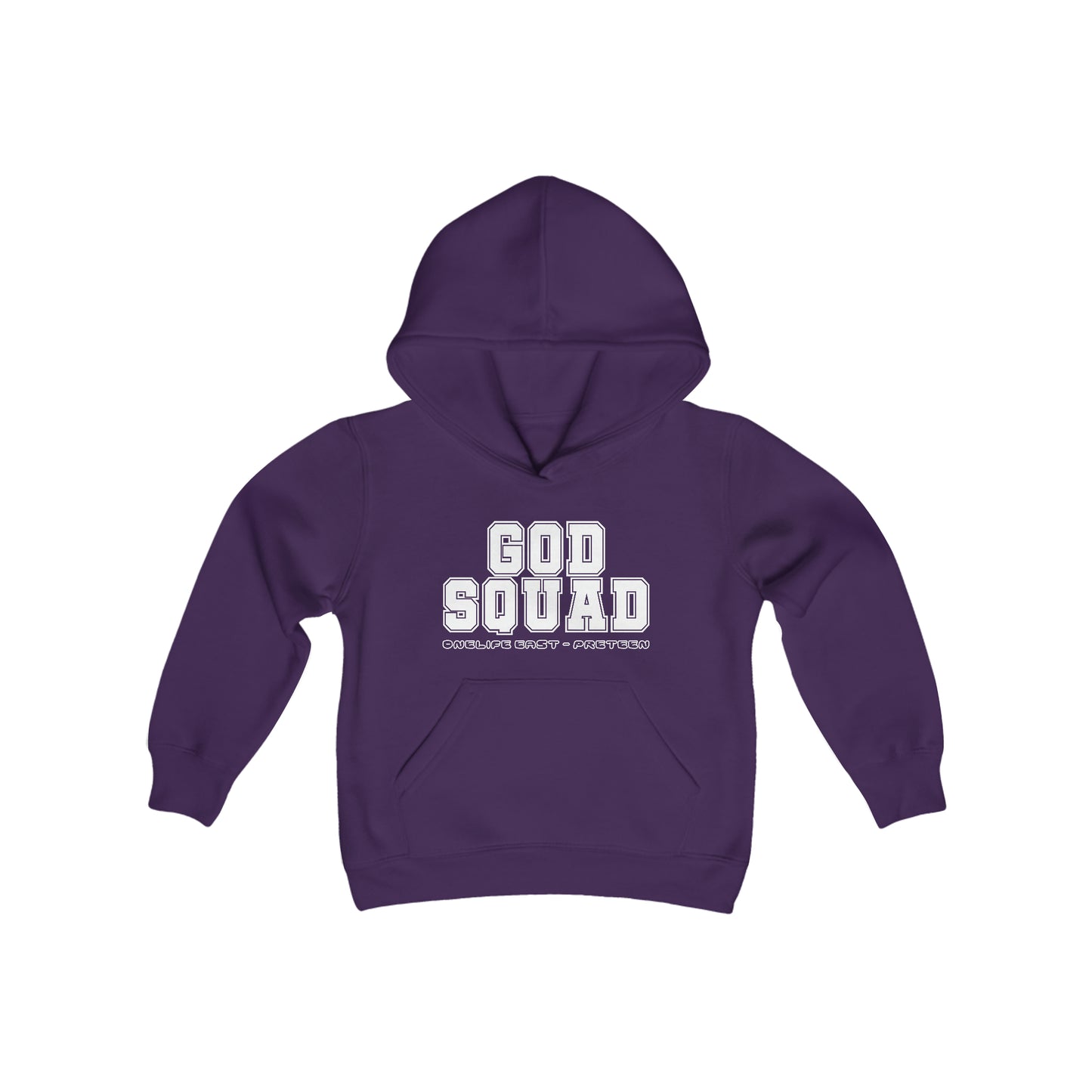 God Squad - Pre-Teen Room - Youth Heavy Blend Hooded Sweatshirt
