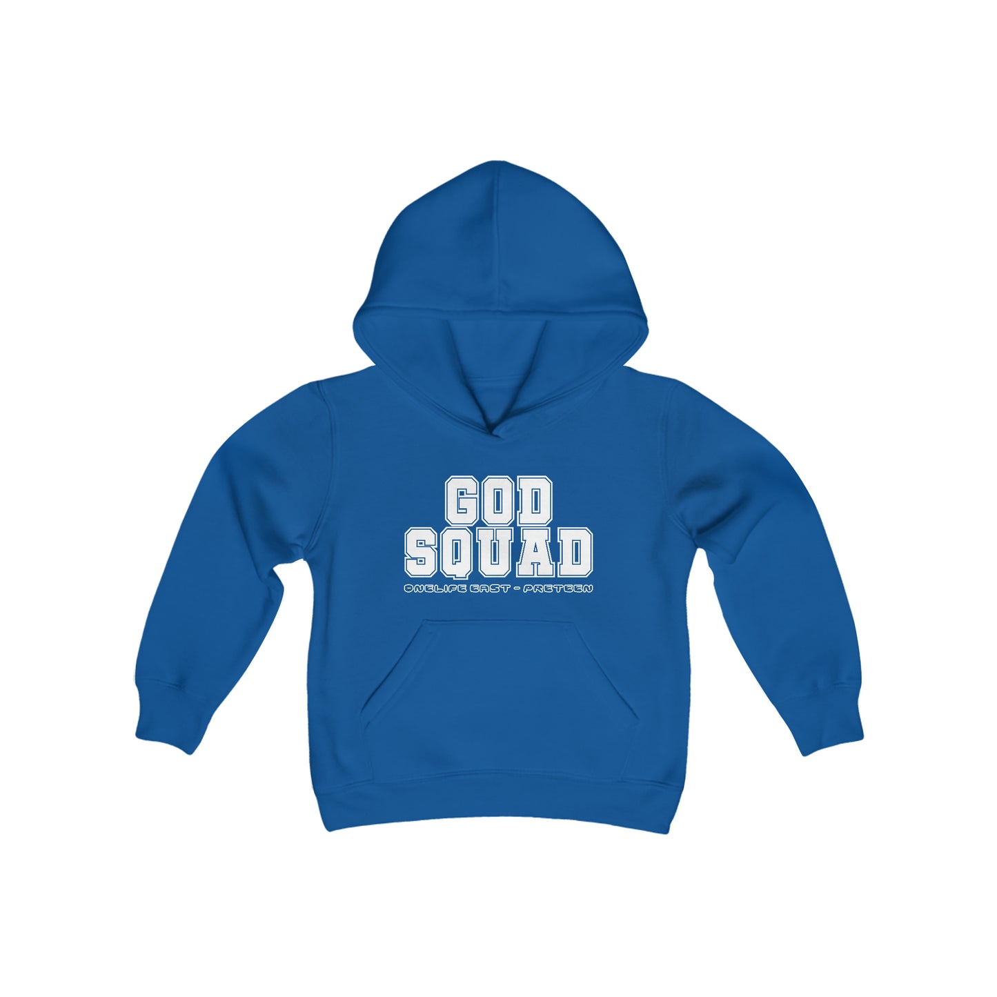 God Squad - Pre-Teen Room - Youth Heavy Blend Hooded Sweatshirt