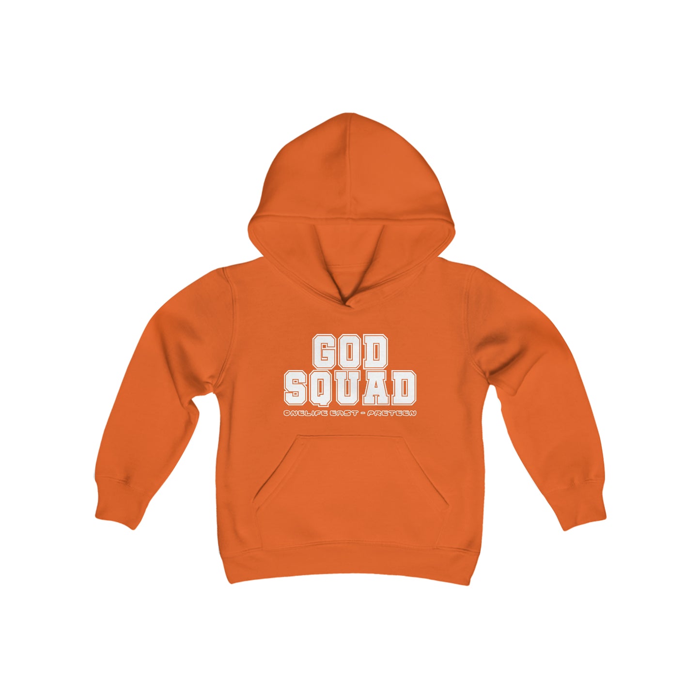 God Squad - Pre-Teen Room - Youth Heavy Blend Hooded Sweatshirt