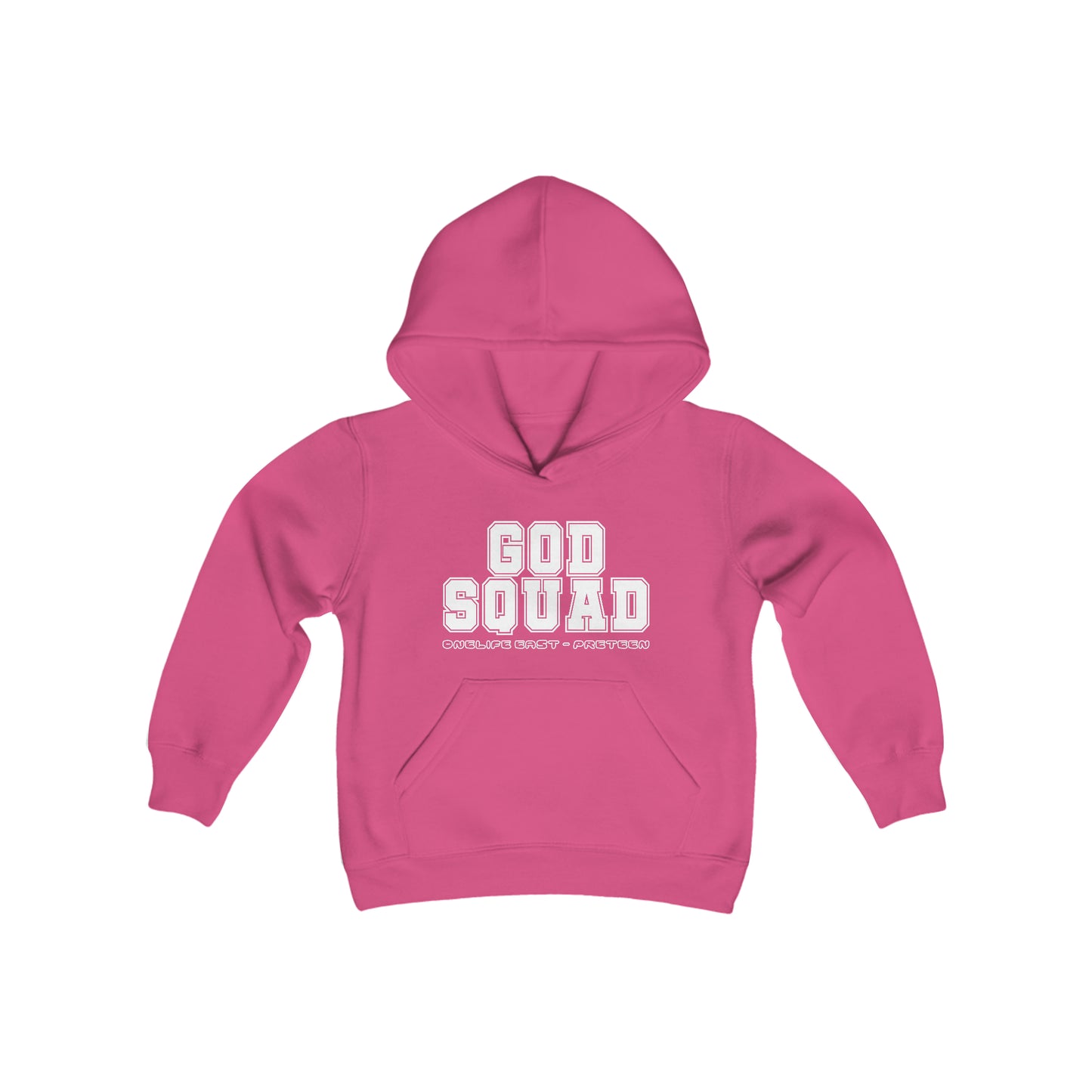 God Squad - Pre-Teen Room - Youth Heavy Blend Hooded Sweatshirt
