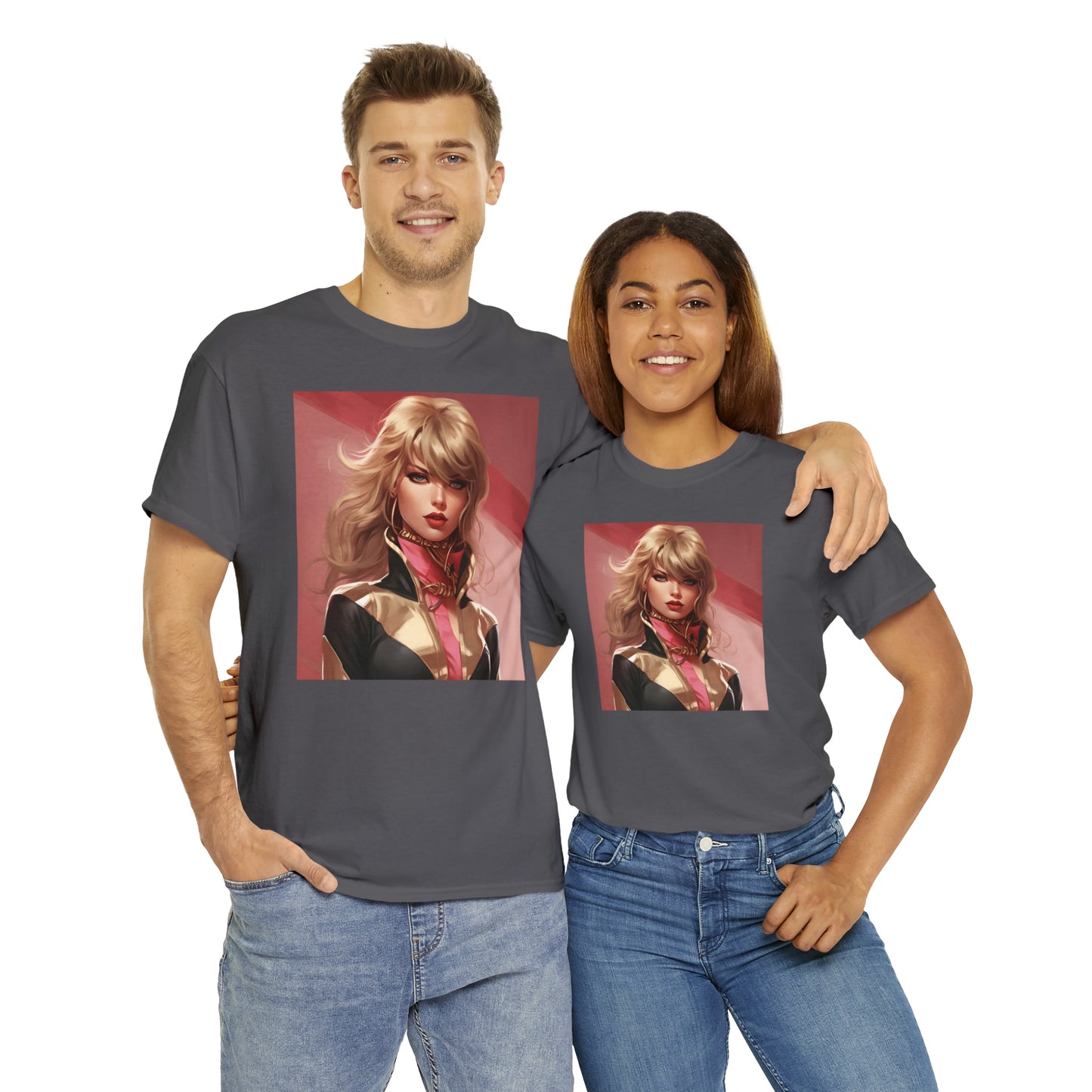 Anime Taylor Swift 4 - Unisex Heavy Cotton Tee