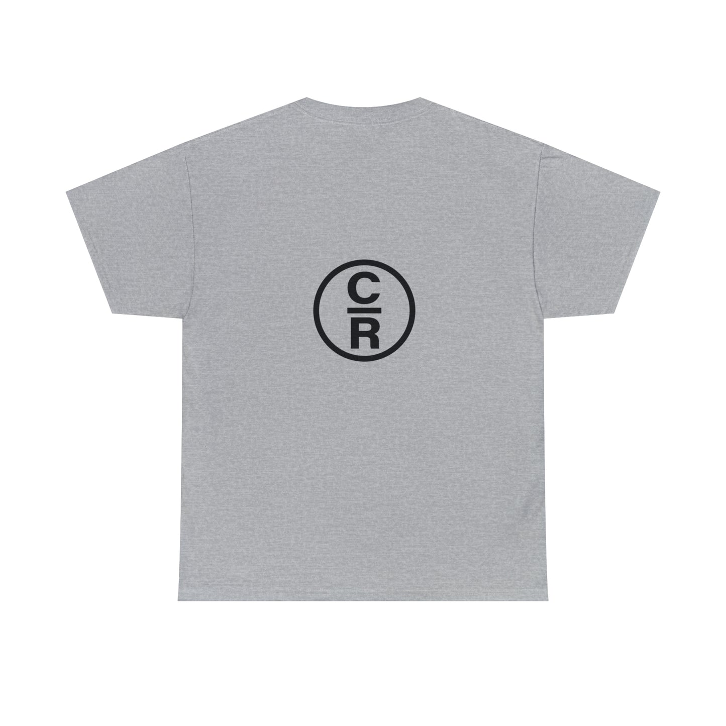 You re EXACTLY where you need to be  - CR Celebrate Recovery Classic Logo - Unisex Heavy Cotton Tee