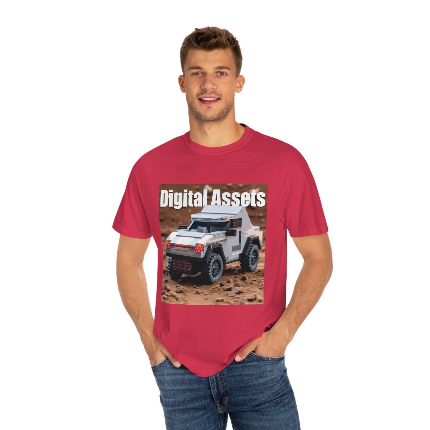 Digital Assets Unisex Garment-Dyed T-shirt