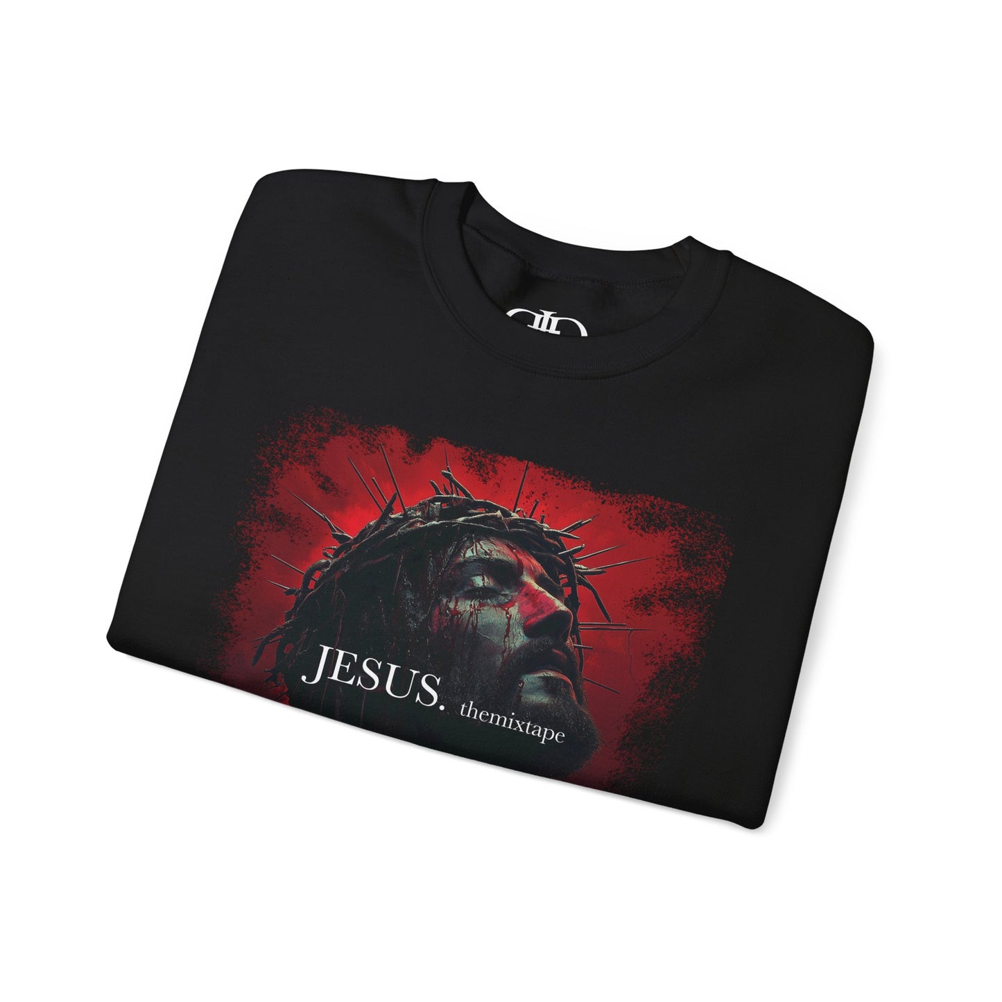 JESUS. themixtape” Crewneck Sweatshirt — Disciple Dad Official Faith Streetwear