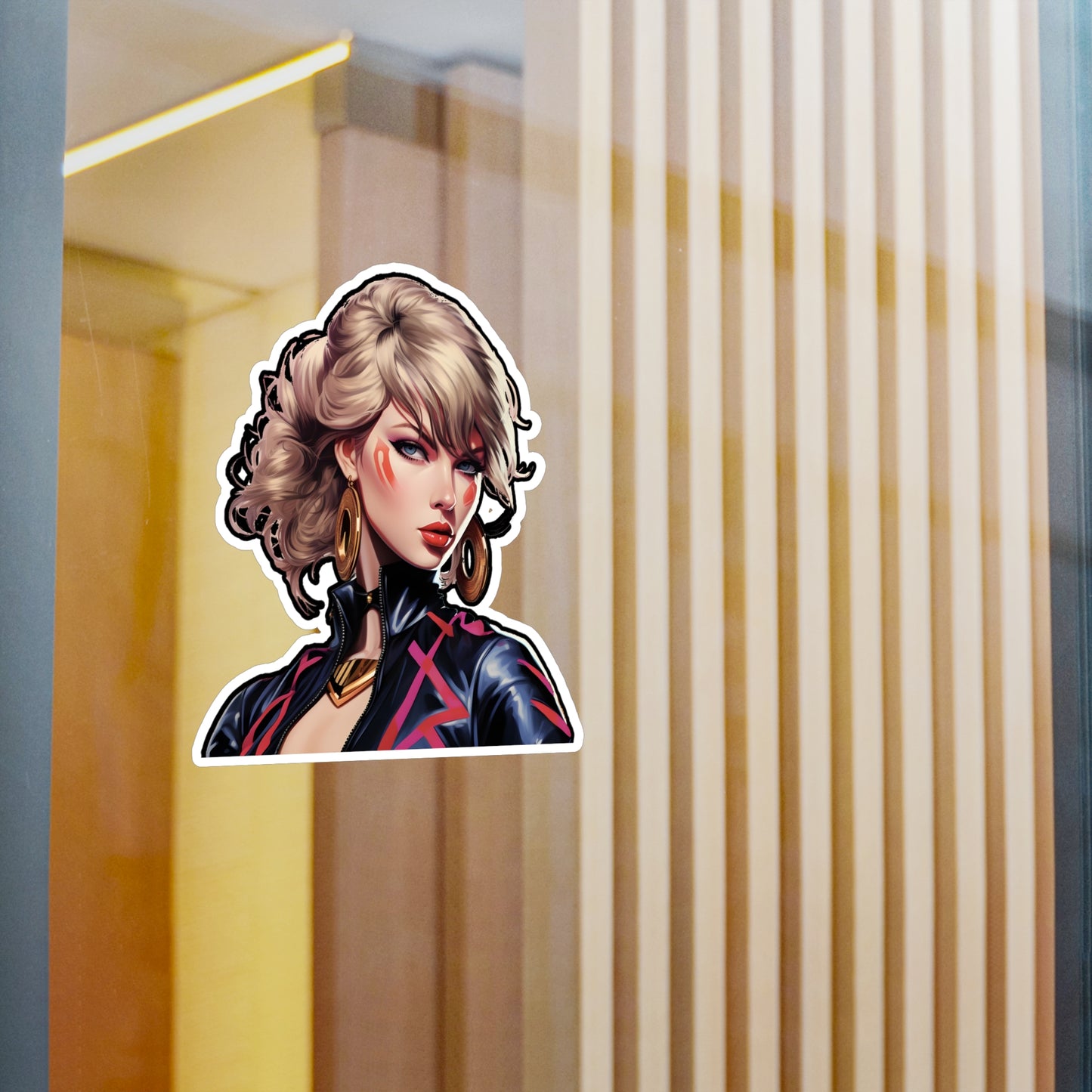 Anime Taylor Swift 2- Kiss-Cut Vinyl Decals