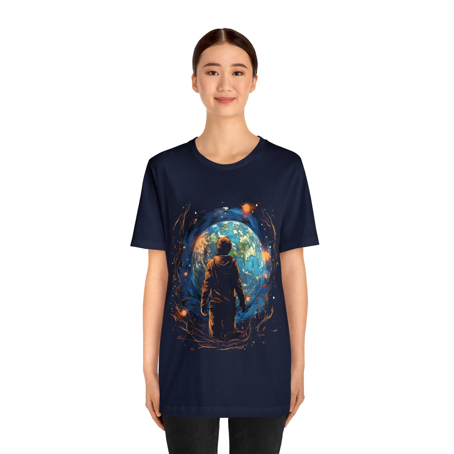 Jeremiah 29:11 “Whole World Ahead of You” Unisex Jersey Short Sleeve Tee