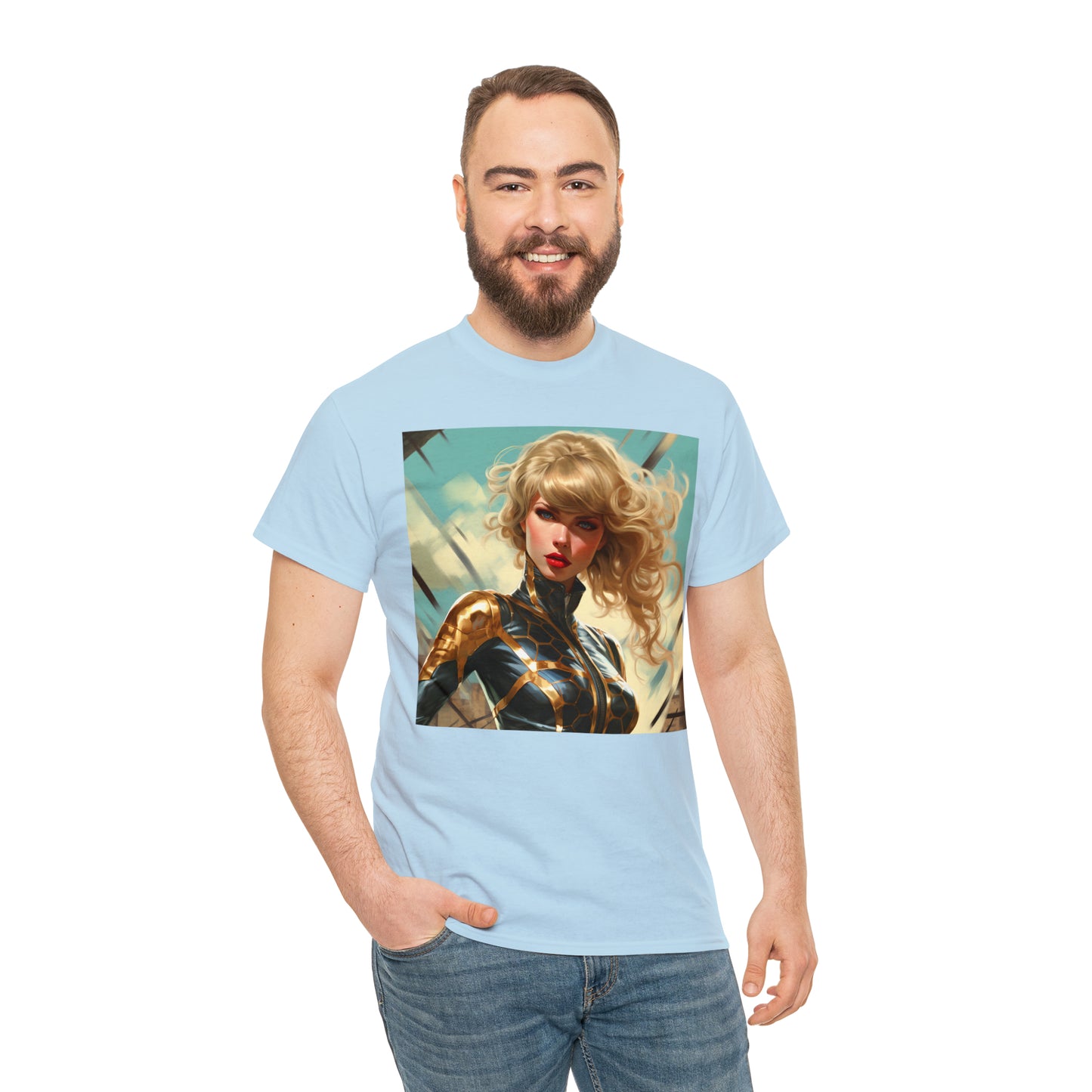 Anime Taylor Swift 3 - Unisex Heavy Cotton Tee