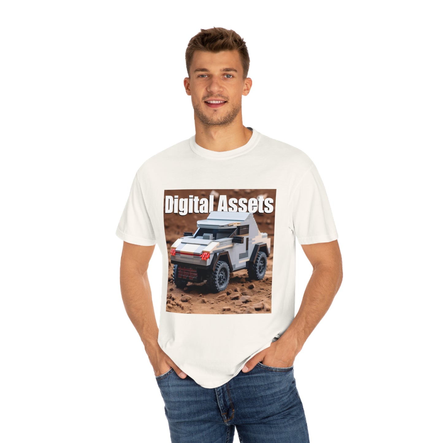 Digital Assets Unisex Garment-Dyed T-shirt