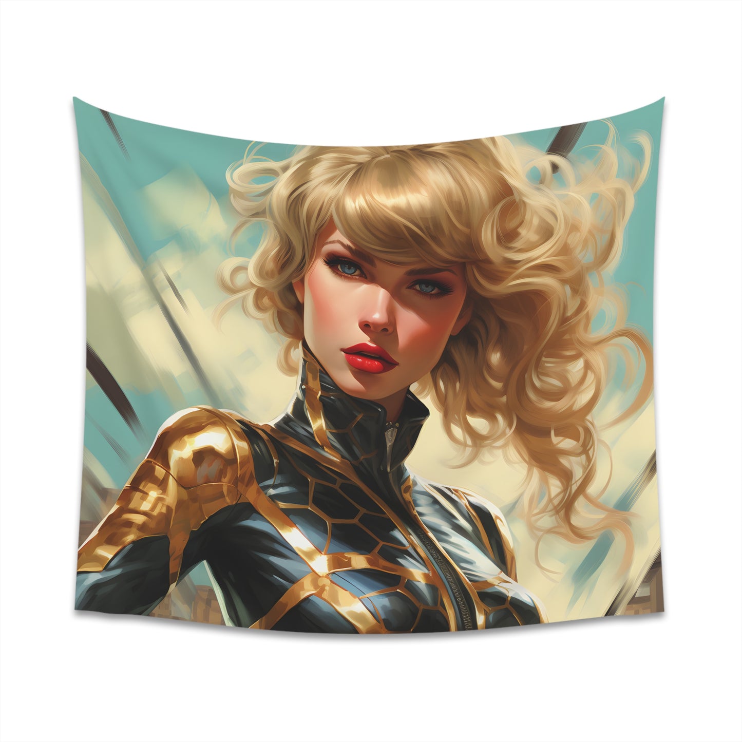 Anime Taylor Swift 3- Printed Wall Tapestry