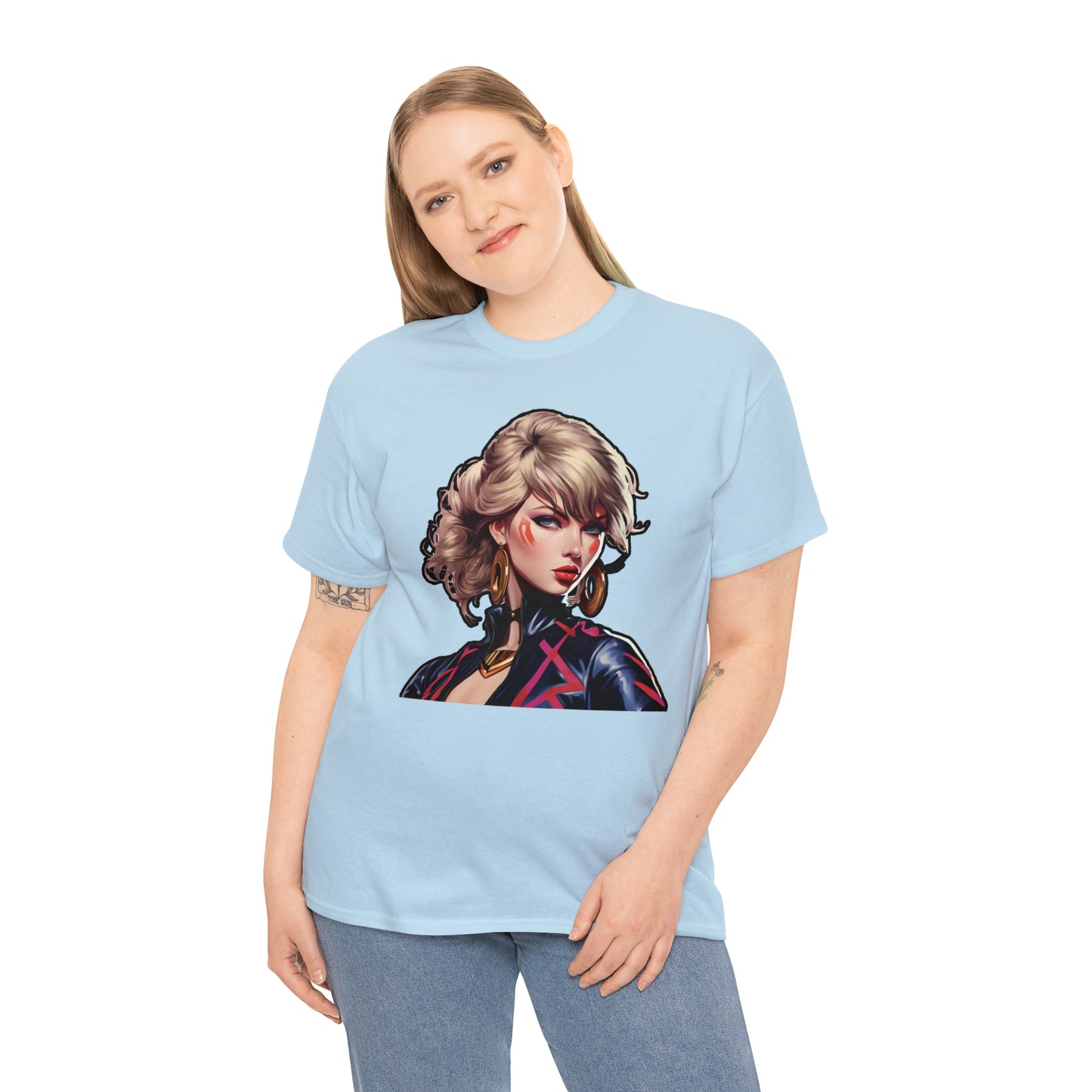 Anime Taylor Swift 2- Unisex Heavy Cotton Tee