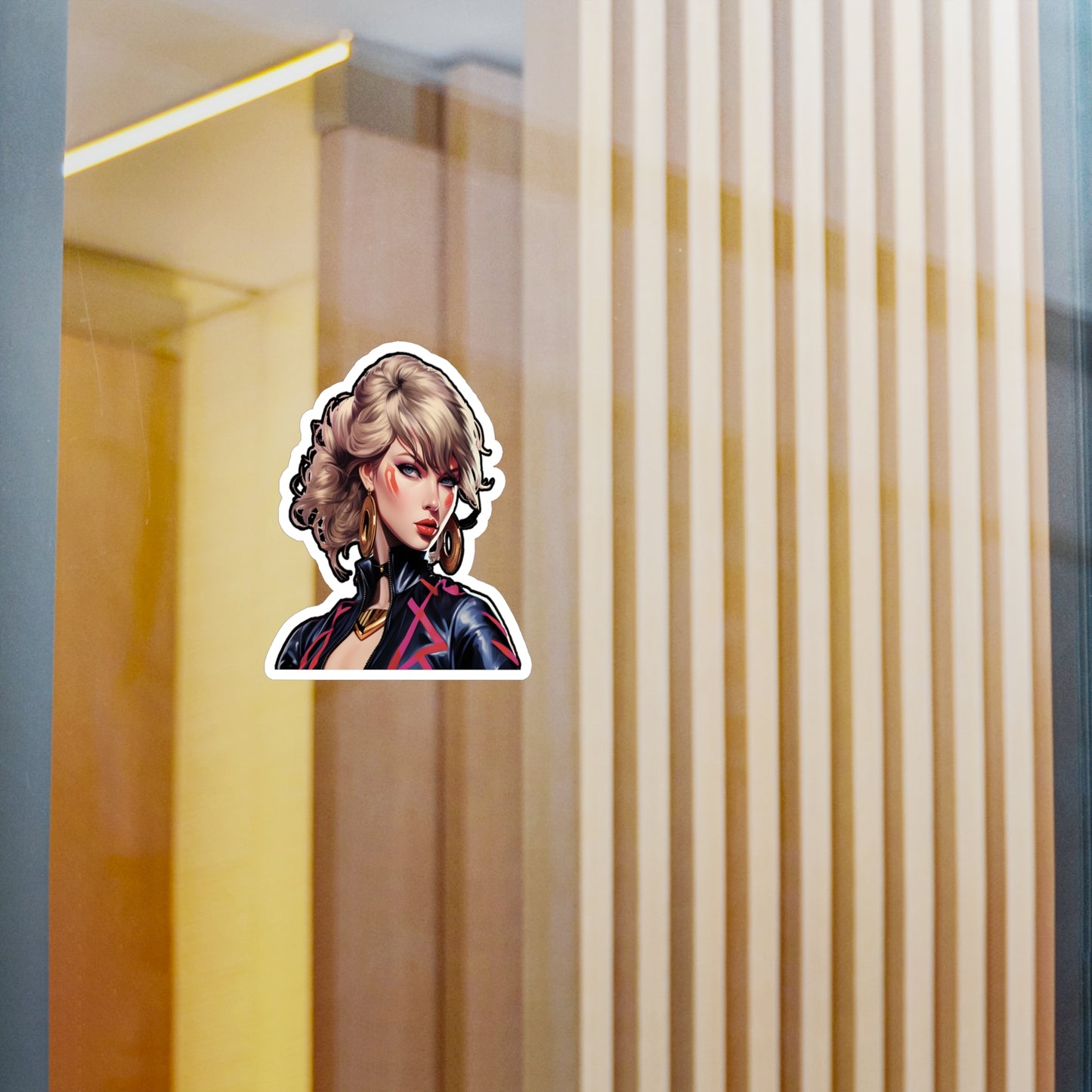Anime Taylor Swift 2- Kiss-Cut Vinyl Decals