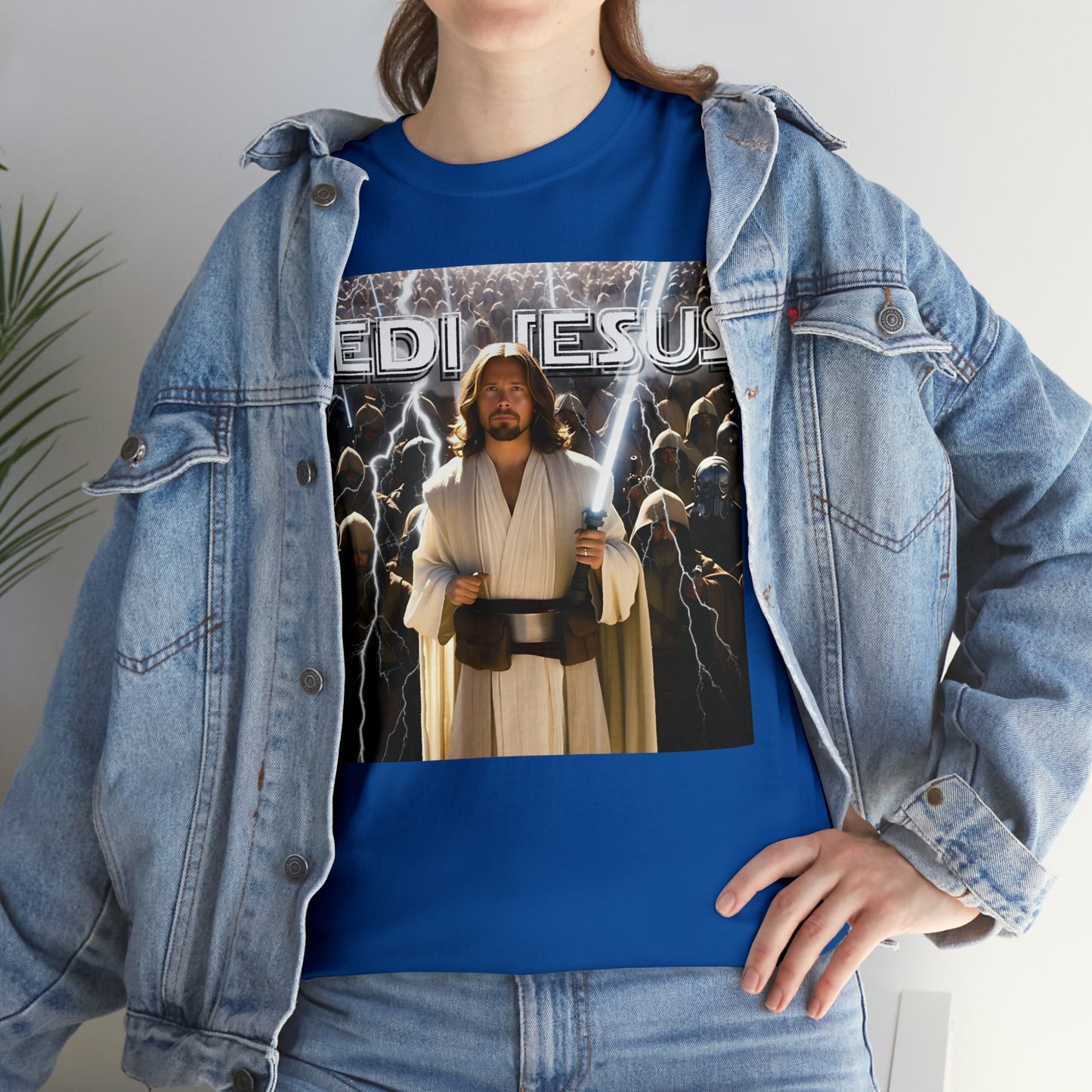 Jedi Jesus Unisex Heavy Cotton Tee