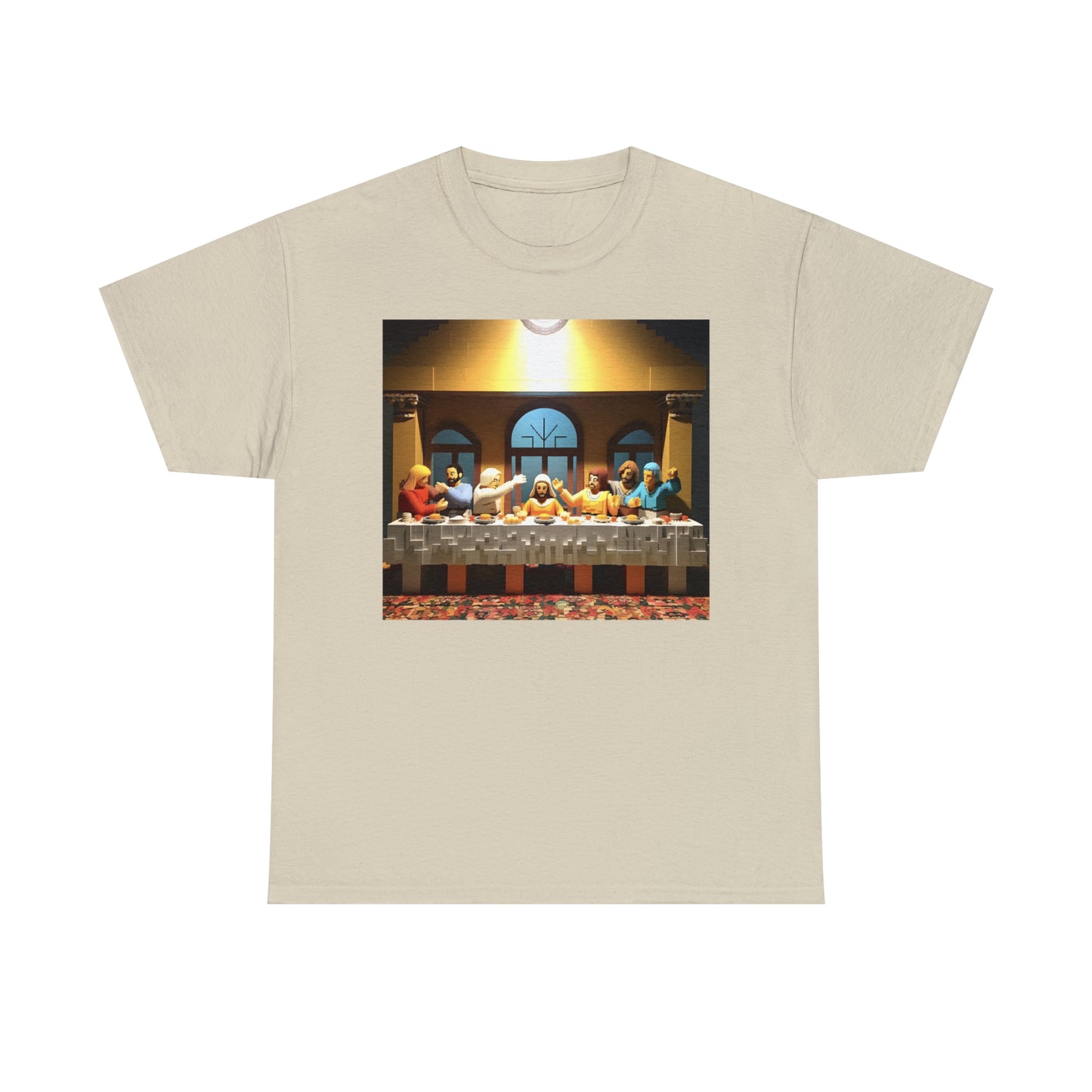 “The Last Supper” LEGO BOX SET -  Unisex Heavy Cotton Tee