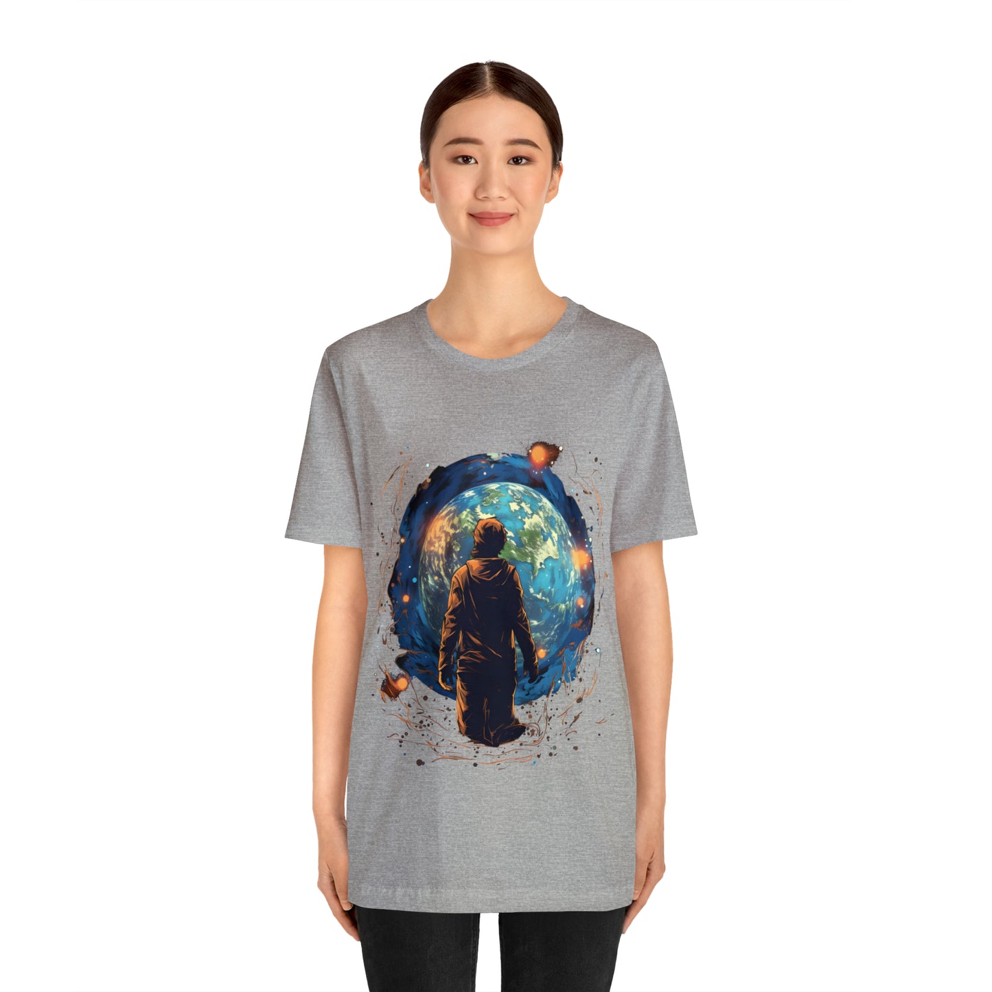 Jeremiah 29:11 “Whole World Ahead of You” Unisex Jersey Short Sleeve Tee