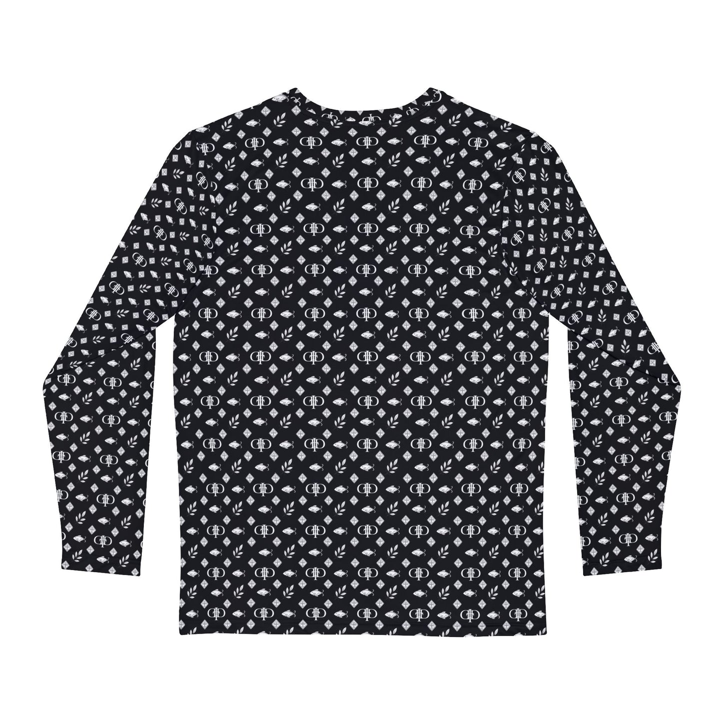 Disciple Dad (Premium Symbols) Monogram Long Sleeve Tee
