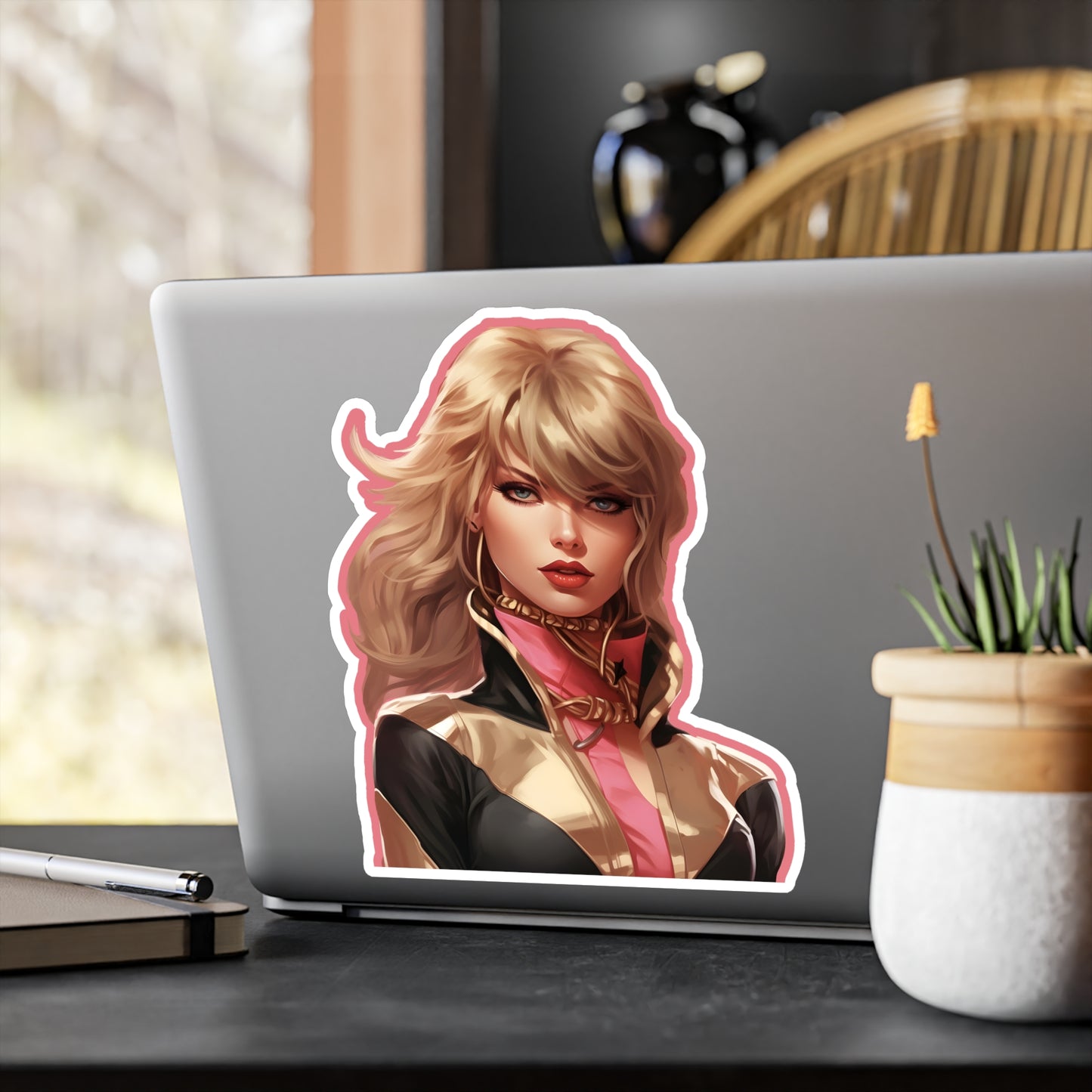 Anime Taylor Swift 4- Kiss-Cut Vinyl Decals