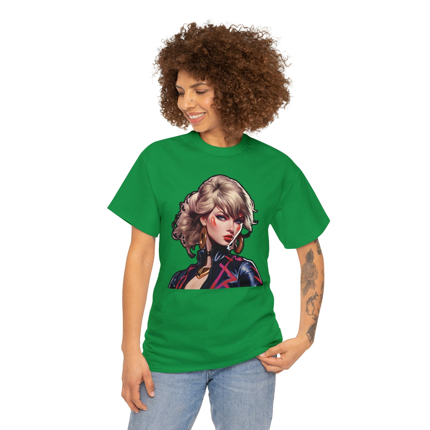 Anime Taylor Swift 2- Unisex Heavy Cotton Tee