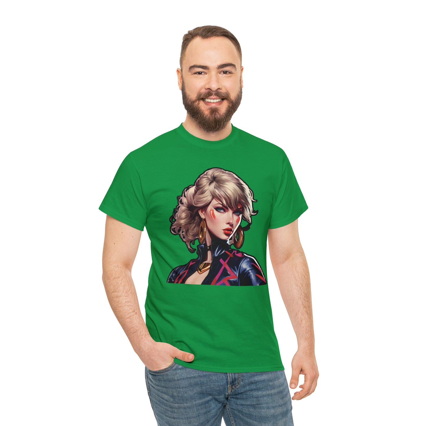 Anime Taylor Swift 2- Unisex Heavy Cotton Tee