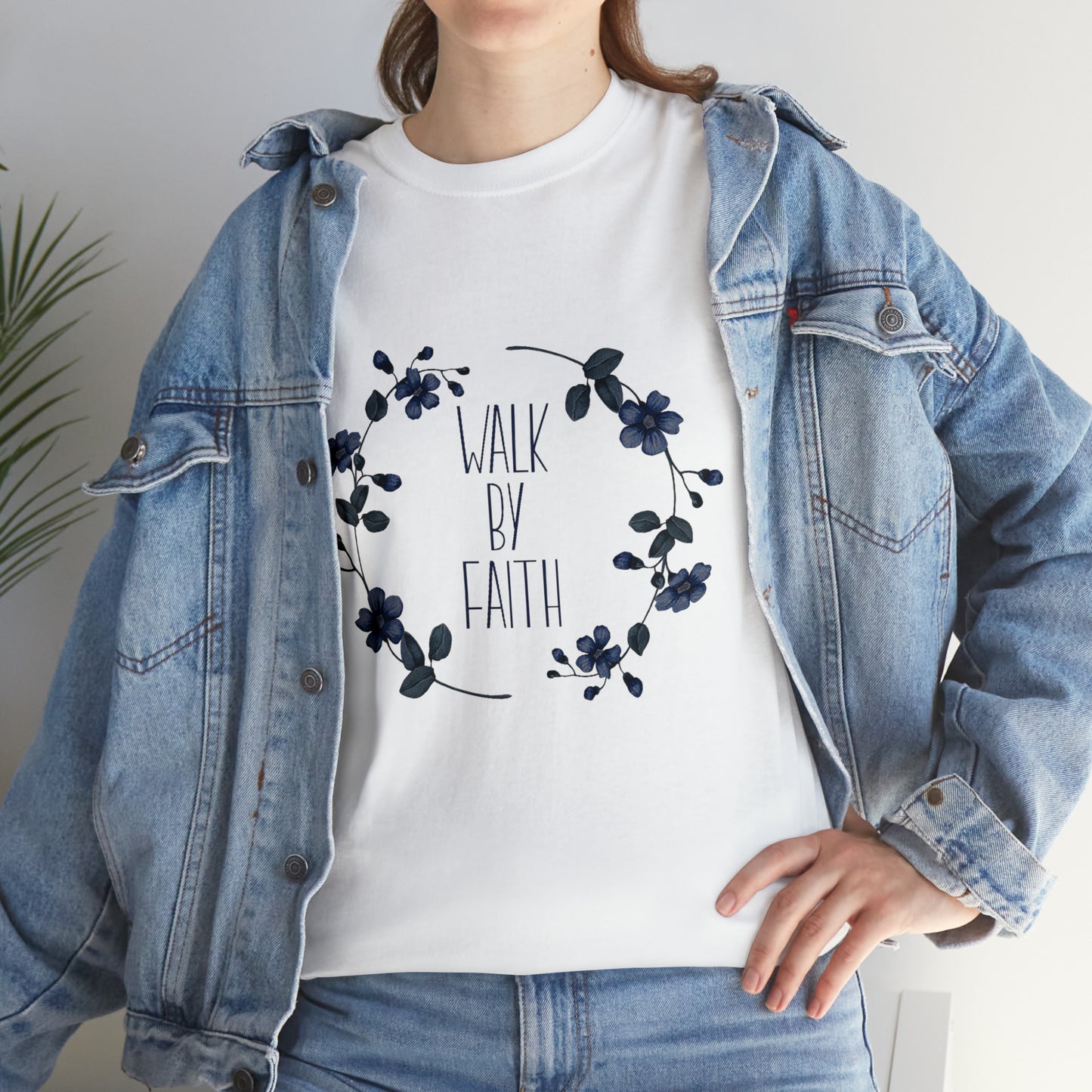 Walk by FAITH Unisex Heavy Cotton Tee