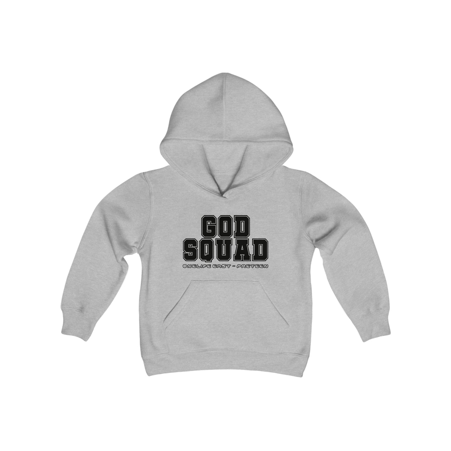 God Squad - Pre-Teen Room - Youth Heavy Blend Hooded Sweatshirt