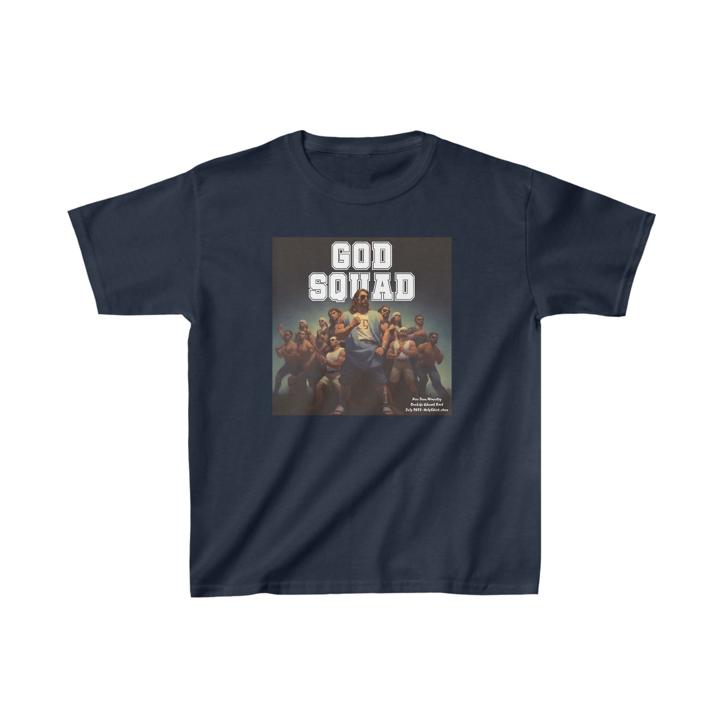 “God Squad” LineUp - Pre-Teen Room - Kids Heavy Cotton™ Tee