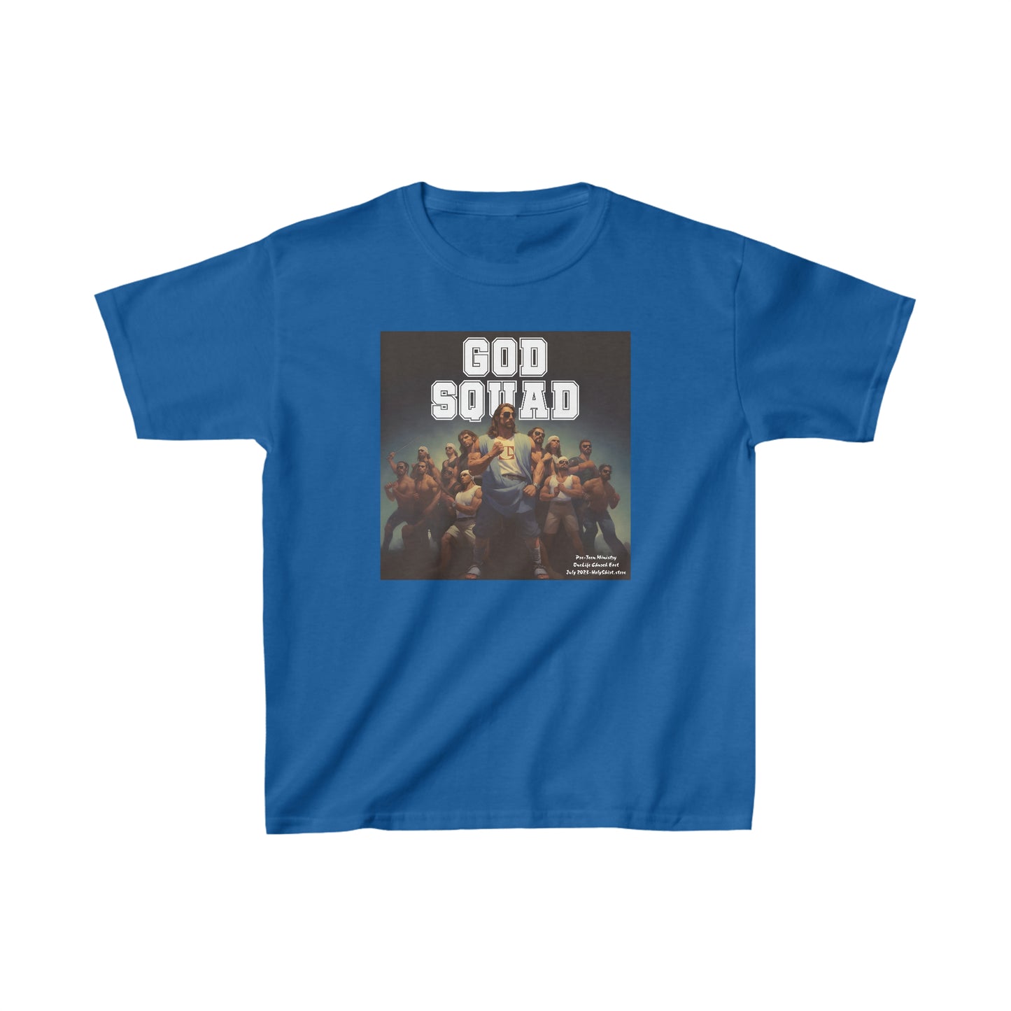 “God Squad” LineUp - Pre-Teen Room - Kids Heavy Cotton™ Tee