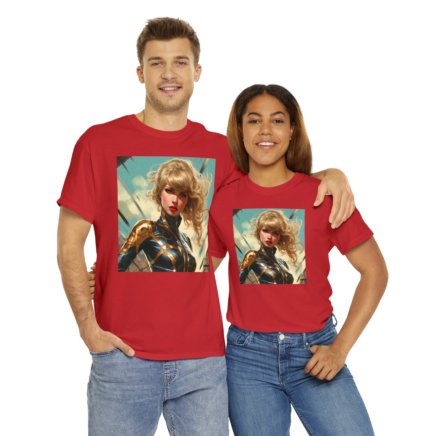 Anime Taylor Swift 3 - Unisex Heavy Cotton Tee
