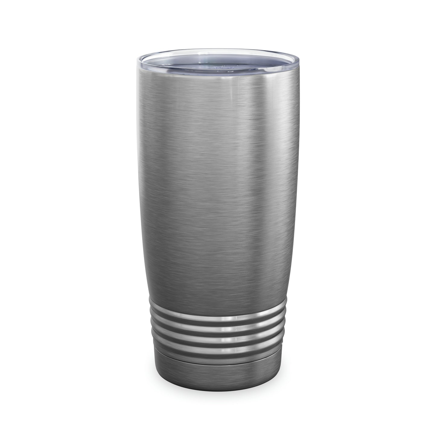 CR Celebrate Recovery Basic Logo White Ringneck Tumbler, 20oz