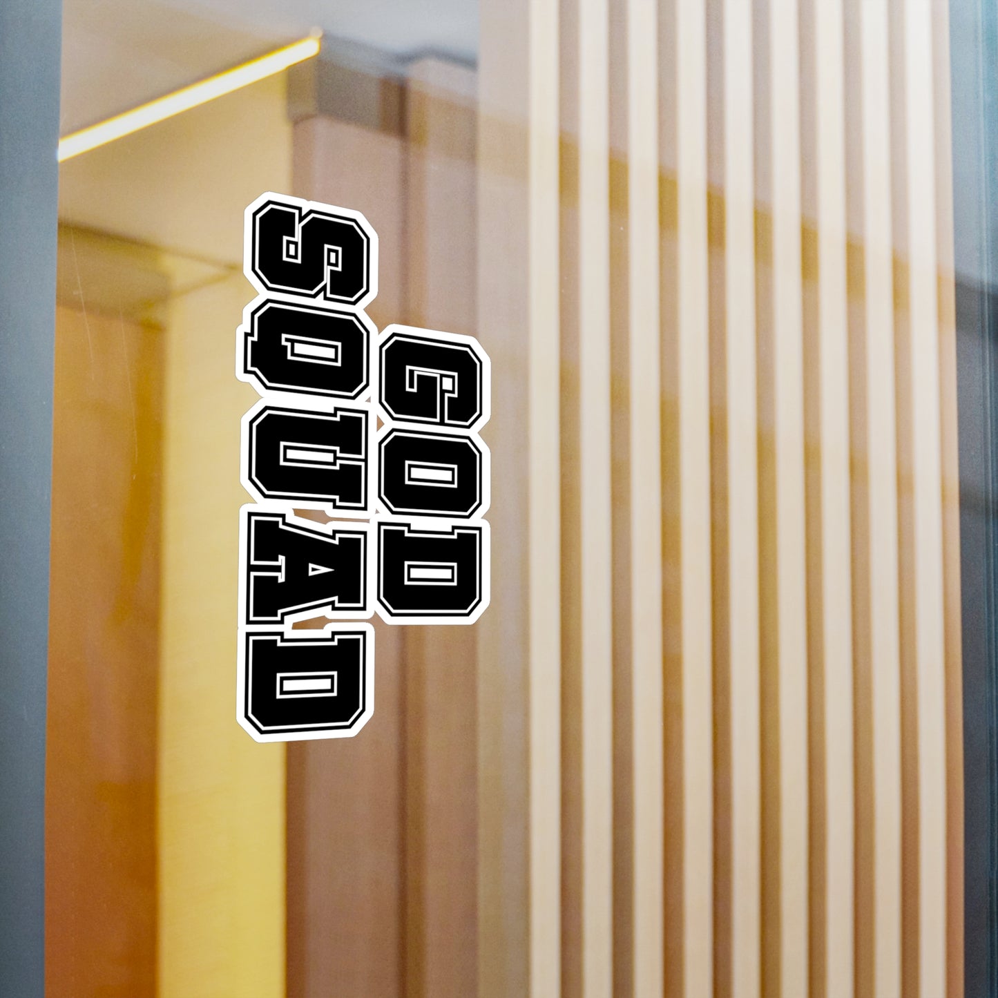 God Squad - Kiss-Cut Vinyl Decals