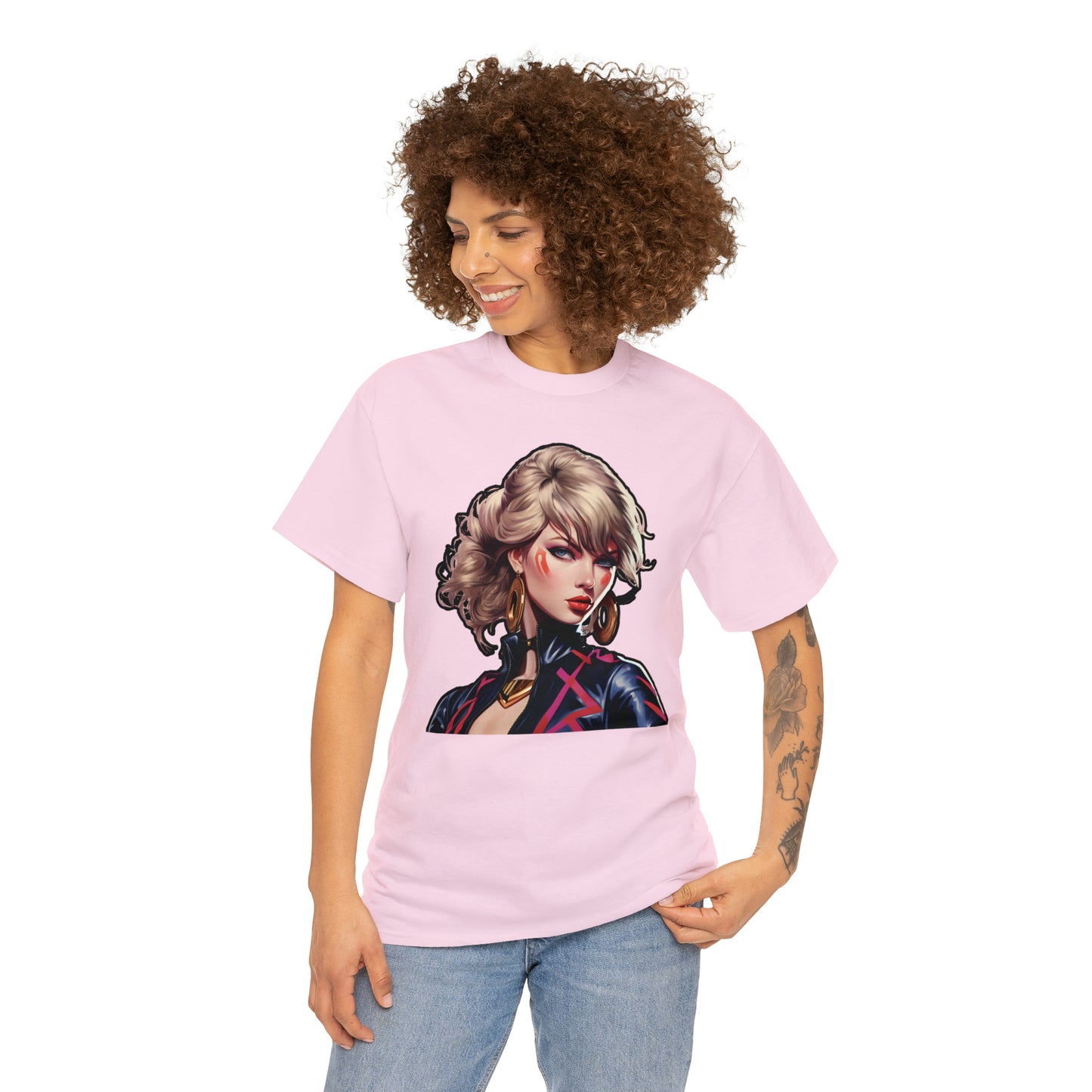 Anime Taylor Swift 2- Unisex Heavy Cotton Tee