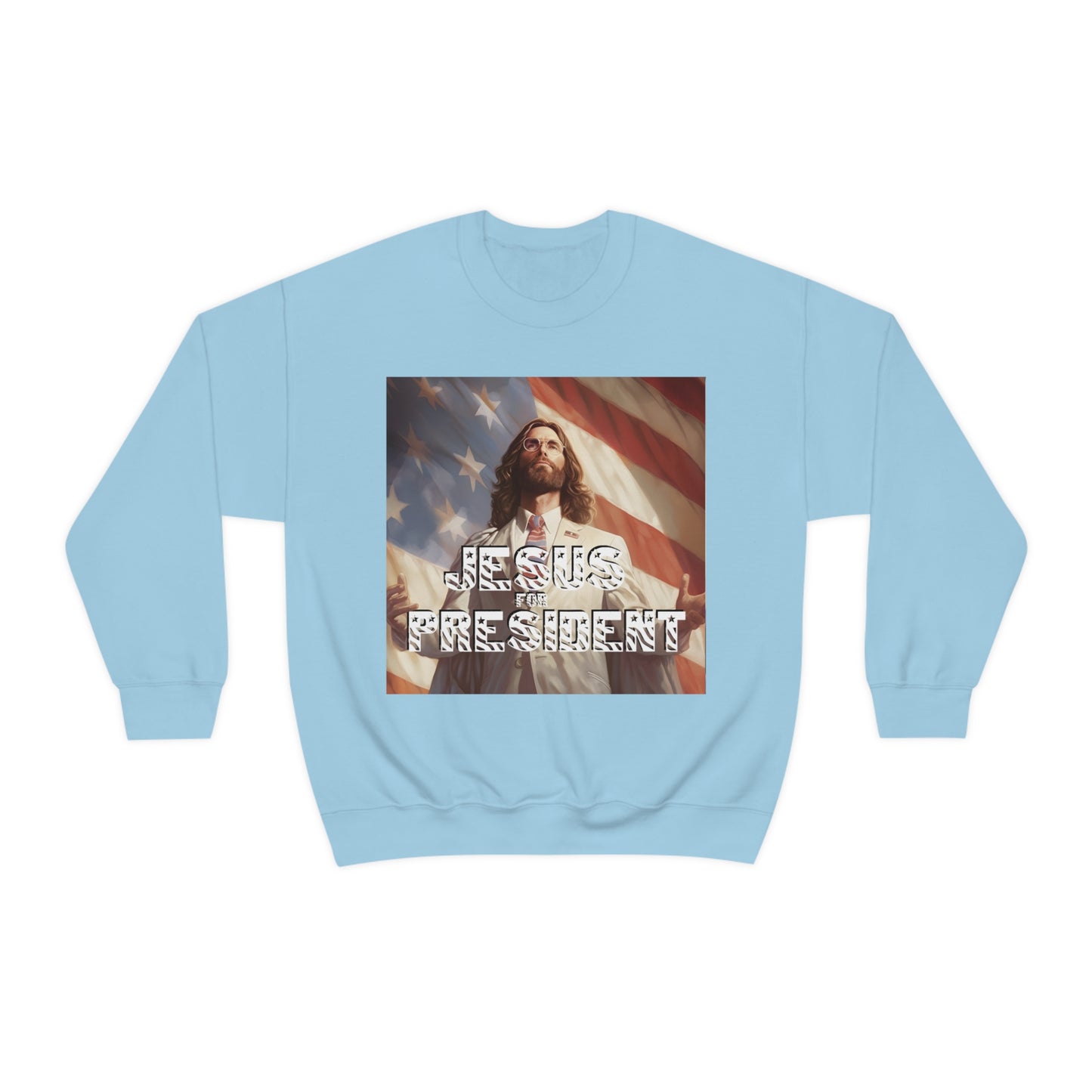 Jesus for President Unisex Heavy Blend™ Crewneck Sweatshirt