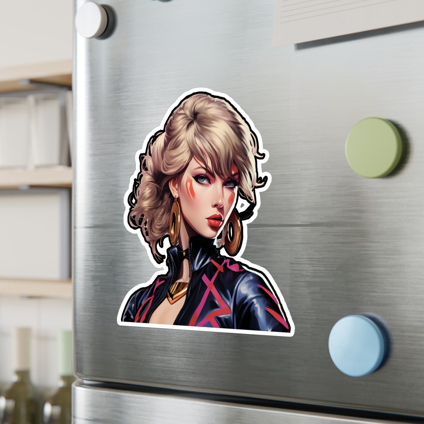 Anime Taylor Swift 2- Kiss-Cut Vinyl Decals