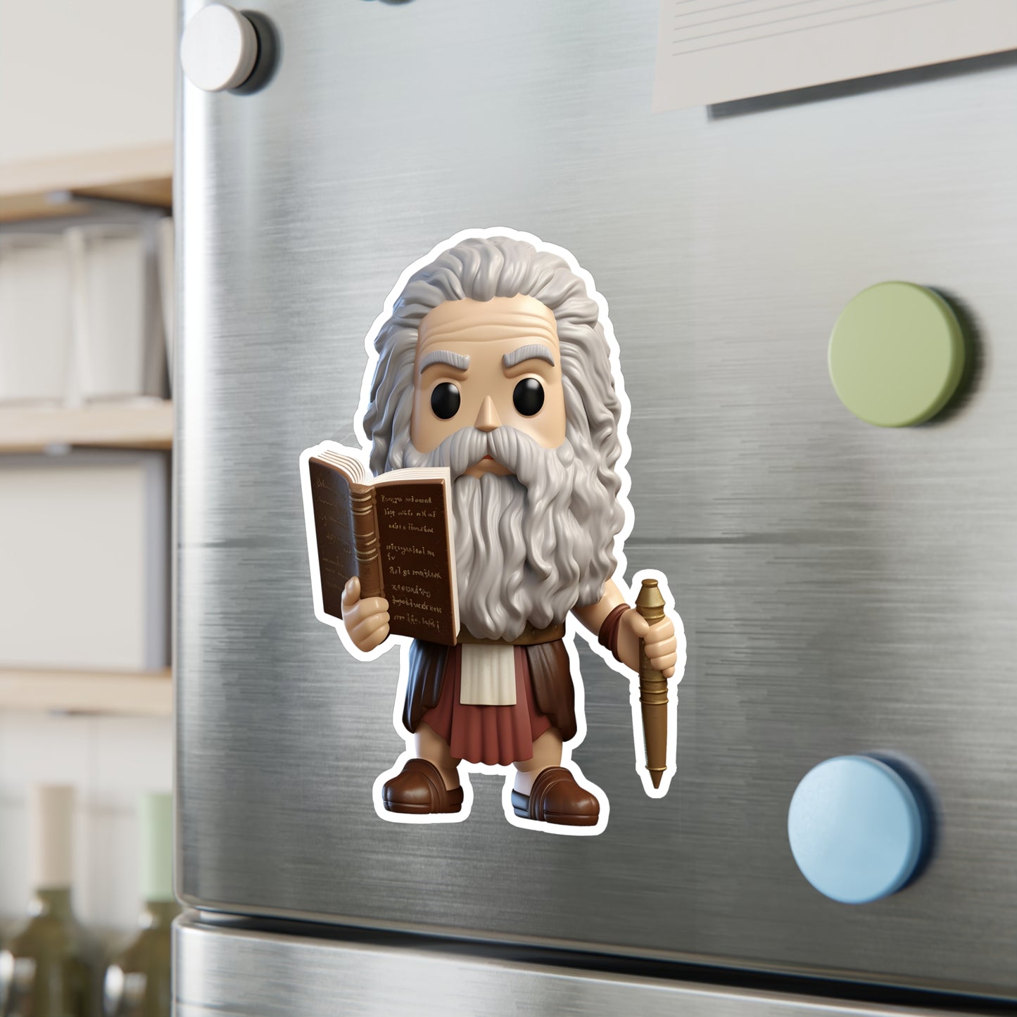 Moses Funko Pop 4 Kiss-Cut Vinyl Decals